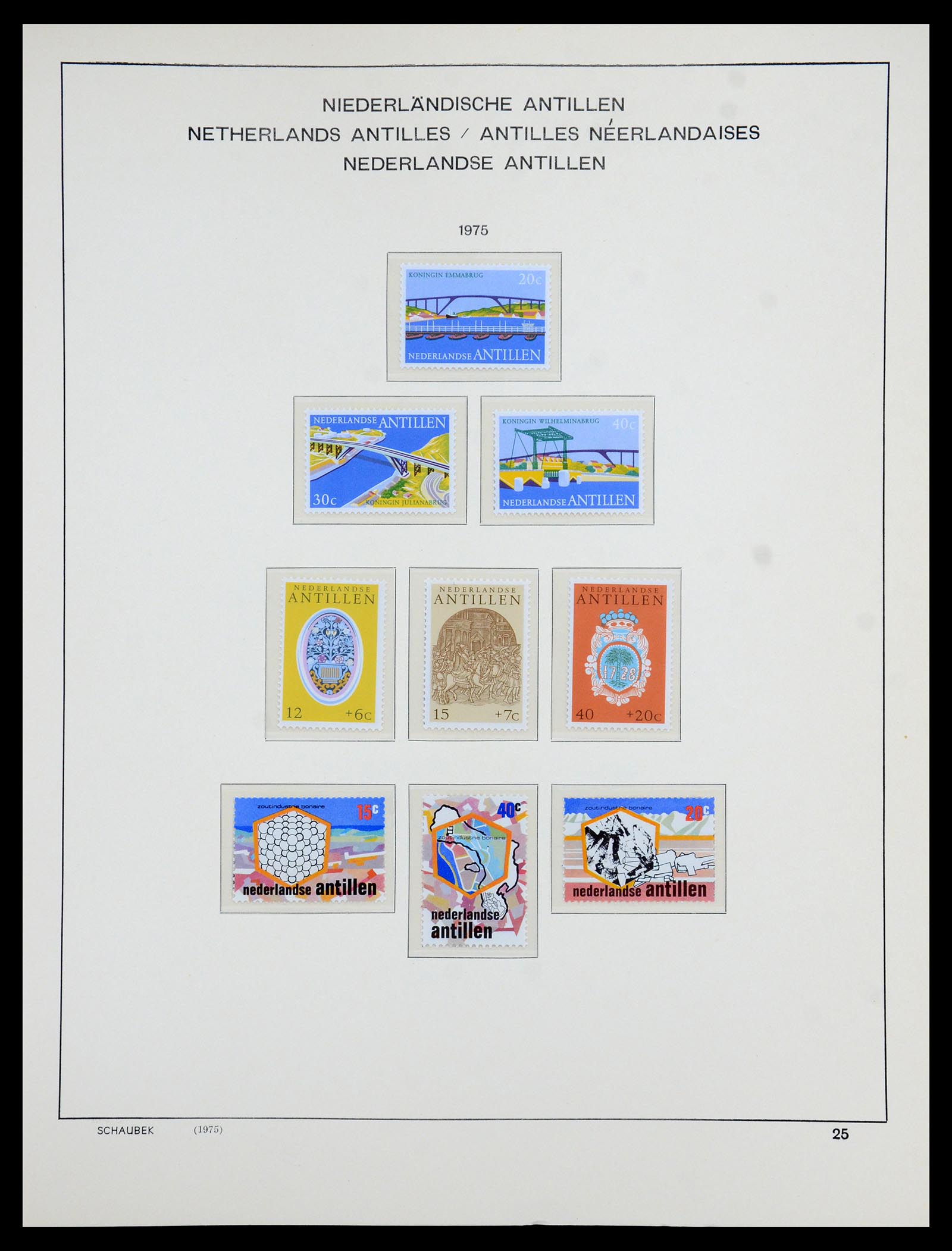 36380 051 - Postzegelverzameling 36380 Curaçao en Nederlandse Antillen 1873-1996.
