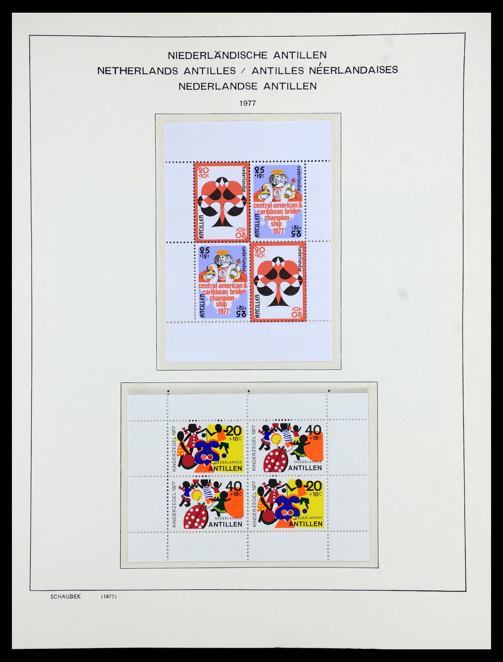 36380 055 - Postzegelverzameling 36380 Curaçao en Nederlandse Antillen 1873-1996.