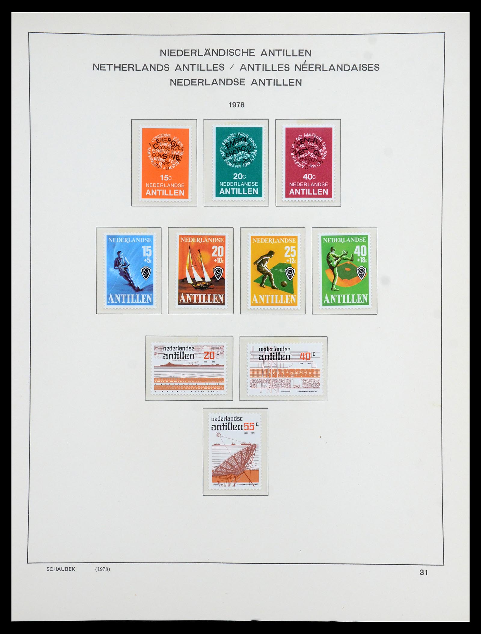 36380 061 - Postzegelverzameling 36380 Curaçao en Nederlandse Antillen 1873-1996.