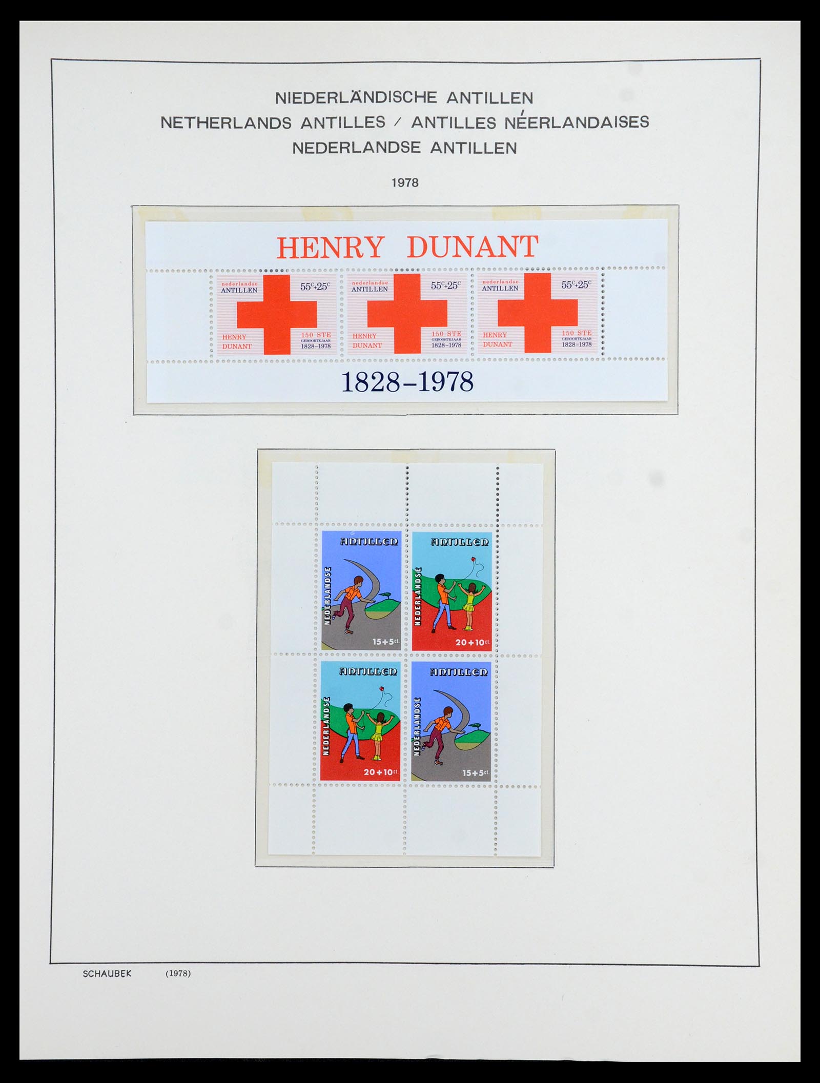 36380 062 - Postzegelverzameling 36380 Curaçao en Nederlandse Antillen 1873-1996.