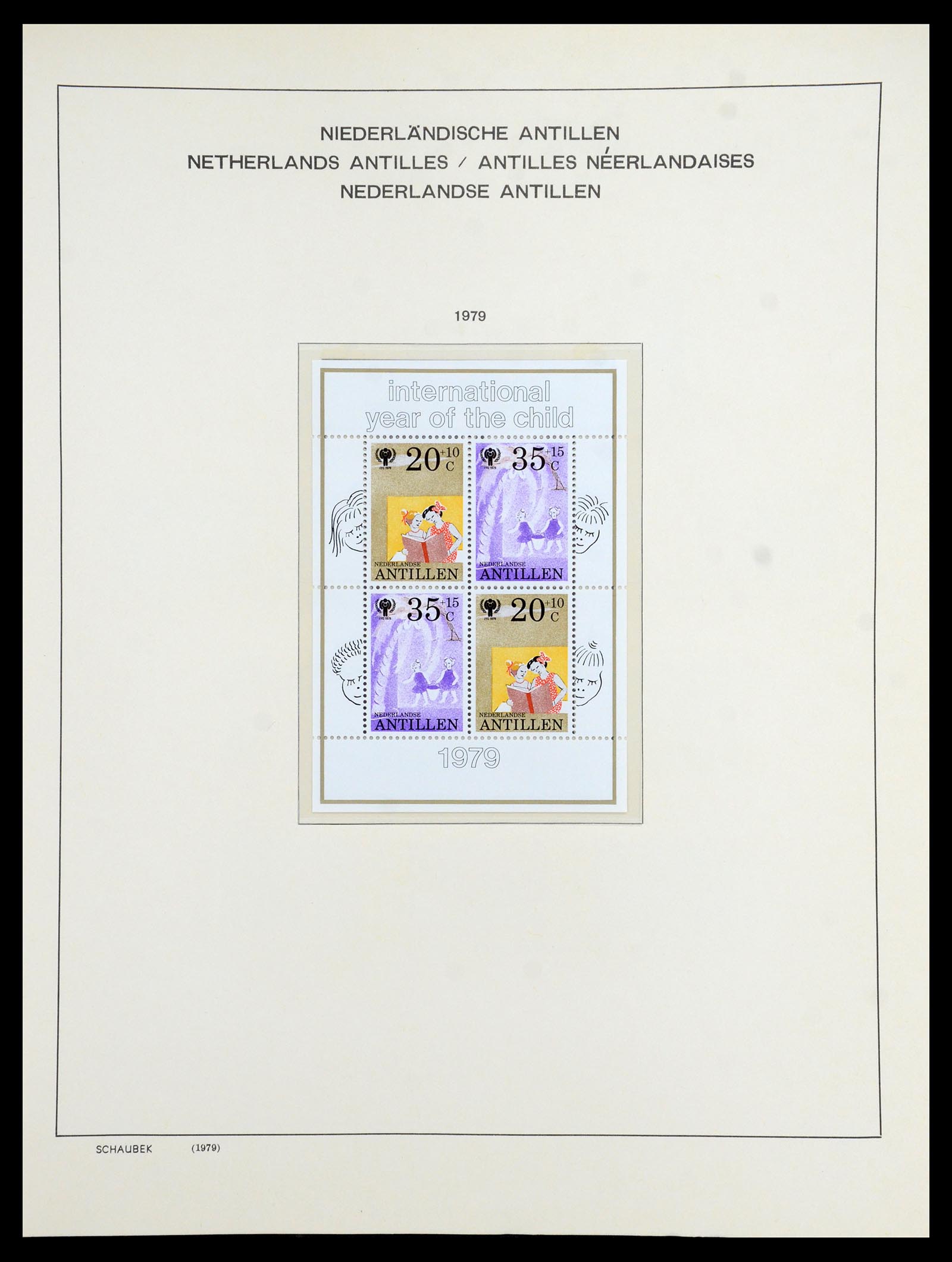 36380 068 - Postzegelverzameling 36380 Curaçao en Nederlandse Antillen 1873-1996.