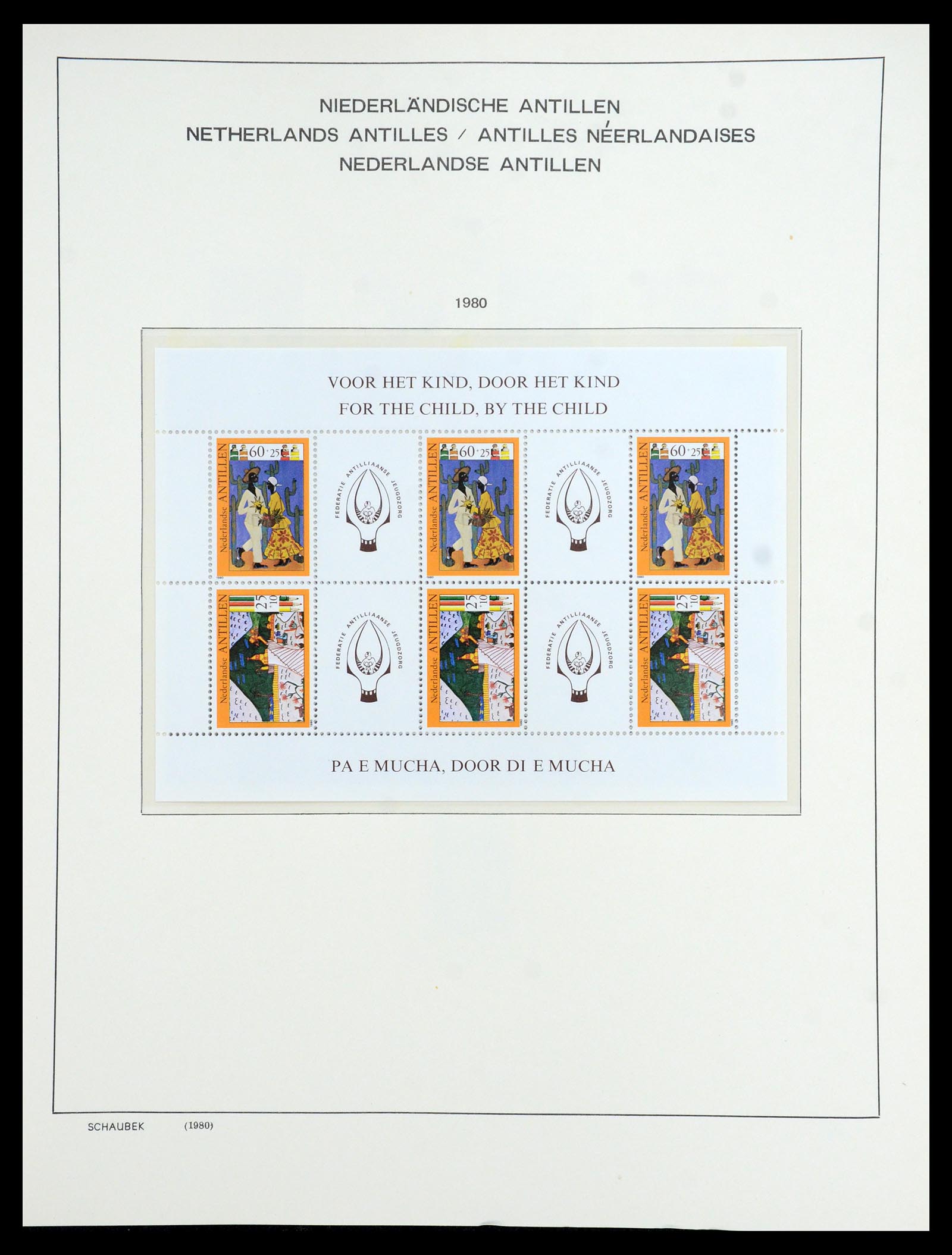 36380 073 - Postzegelverzameling 36380 Curaçao en Nederlandse Antillen 1873-1996.