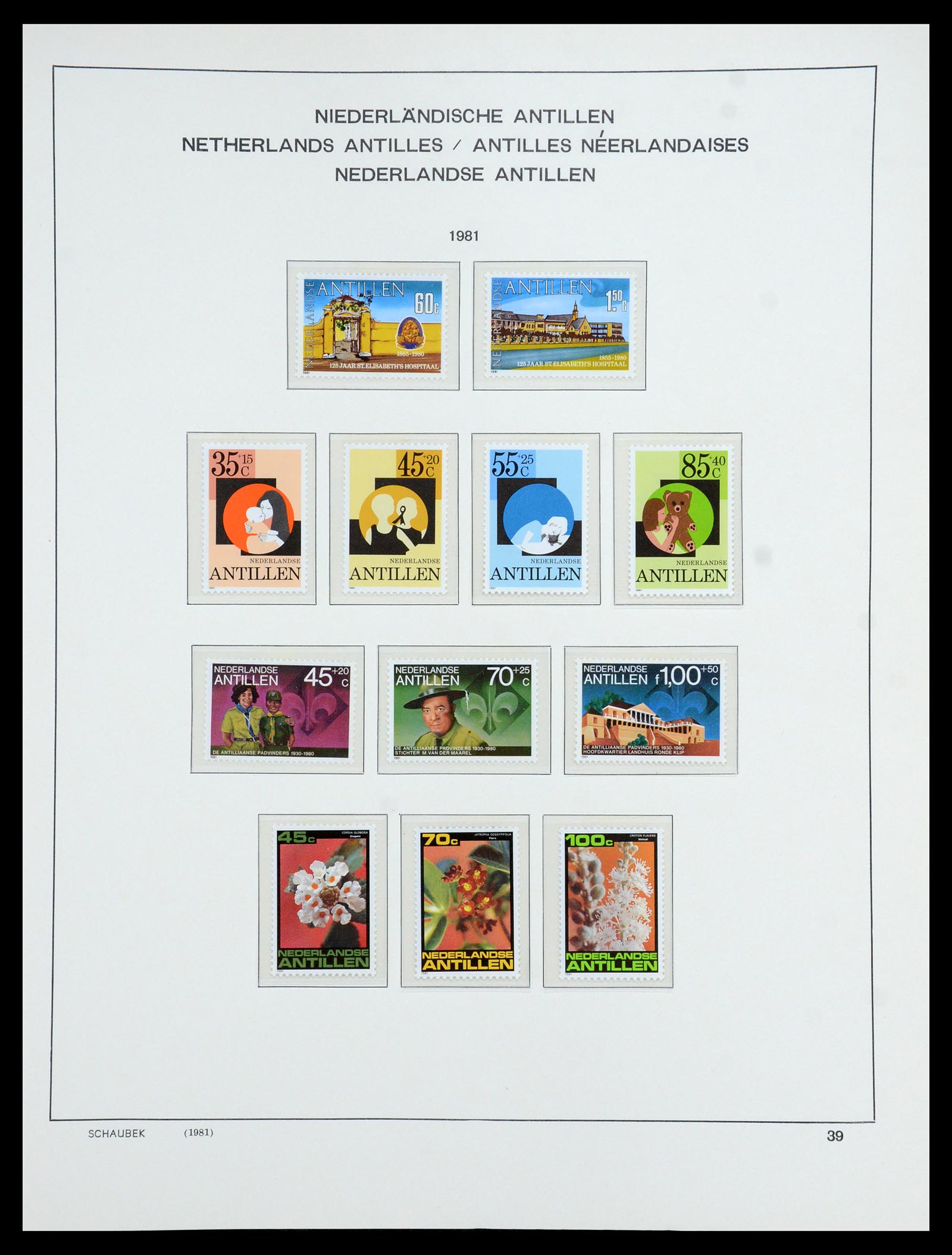 36380 078 - Postzegelverzameling 36380 Curaçao en Nederlandse Antillen 1873-1996.