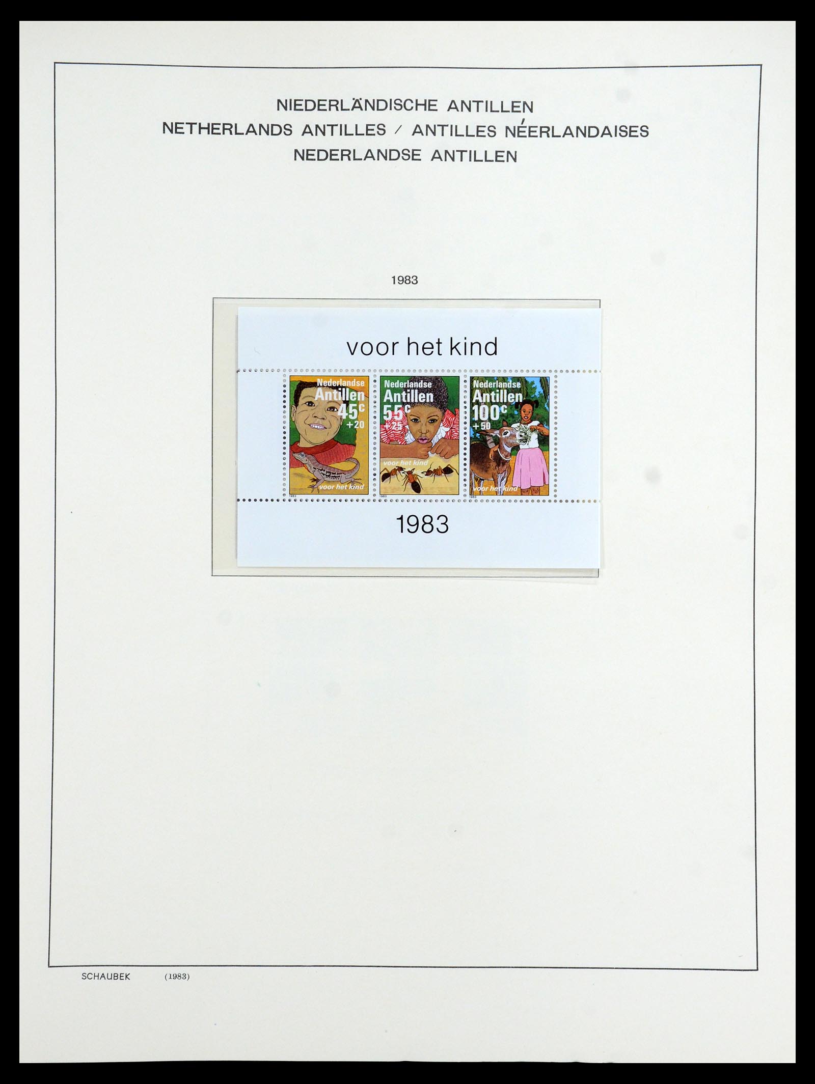 36380 085 - Postzegelverzameling 36380 Curaçao en Nederlandse Antillen 1873-1996.