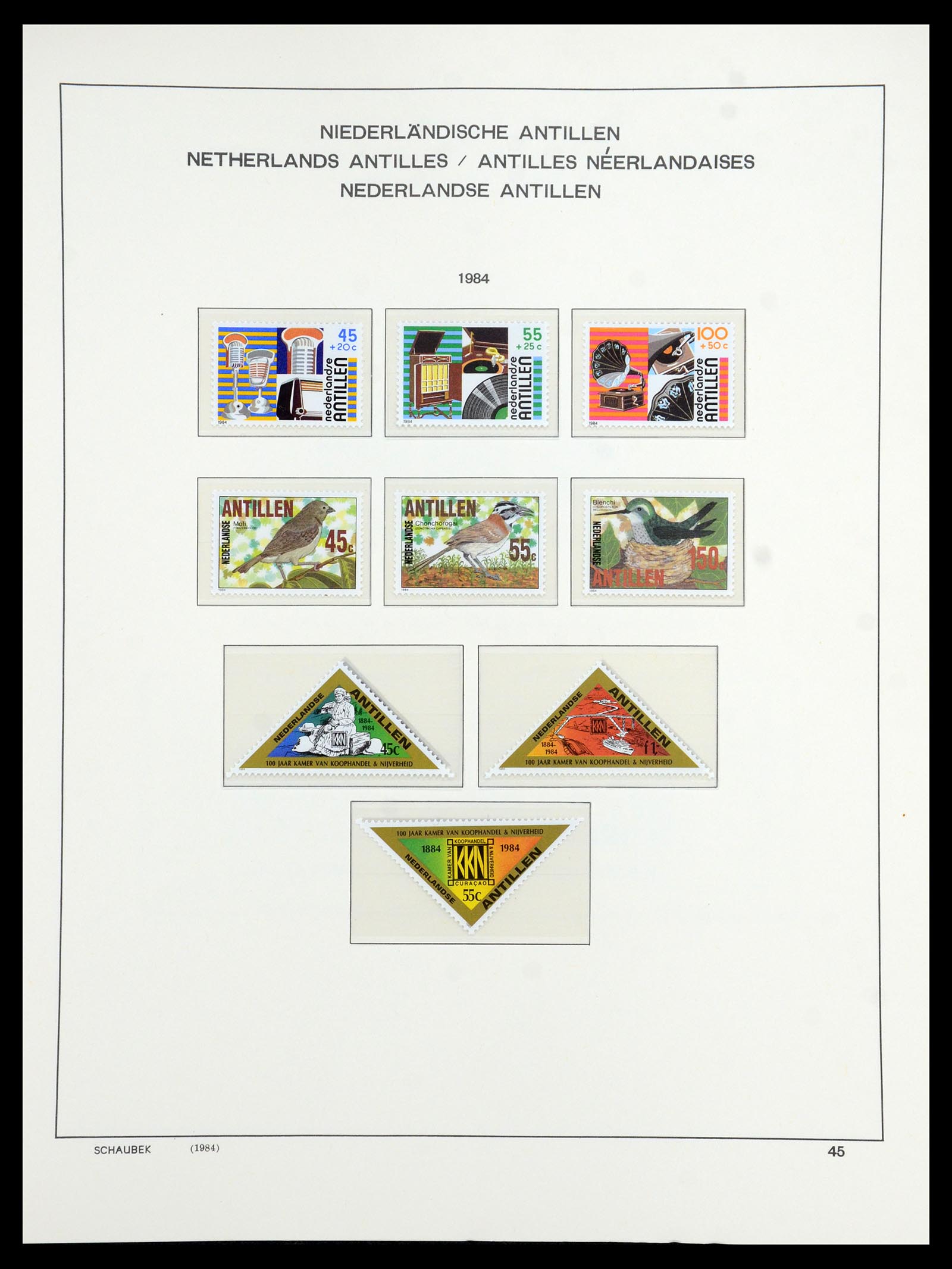 36380 089 - Postzegelverzameling 36380 Curaçao en Nederlandse Antillen 1873-1996.