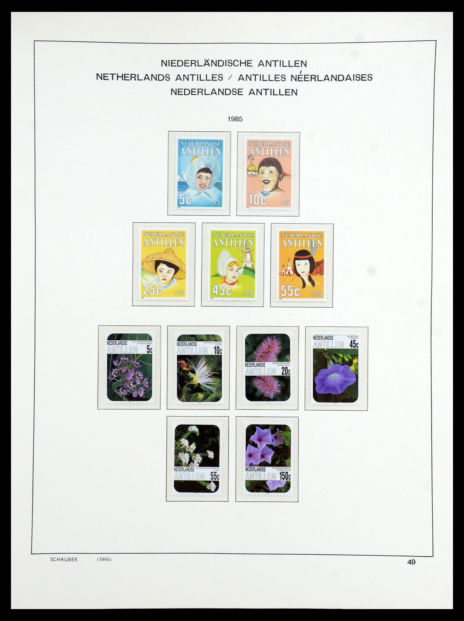36380 094 - Postzegelverzameling 36380 Curaçao en Nederlandse Antillen 1873-1996.