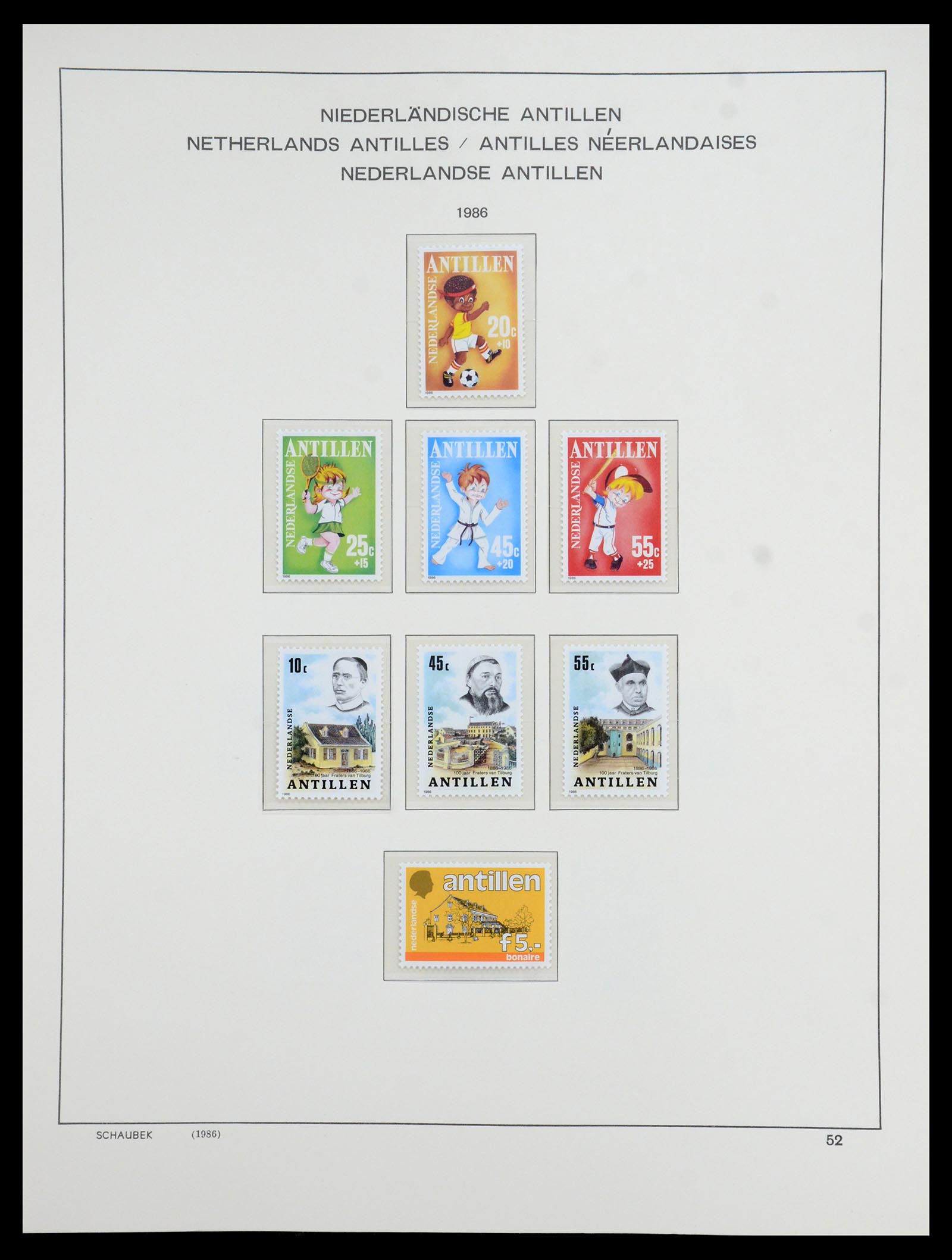 36380 099 - Postzegelverzameling 36380 Curaçao en Nederlandse Antillen 1873-1996.