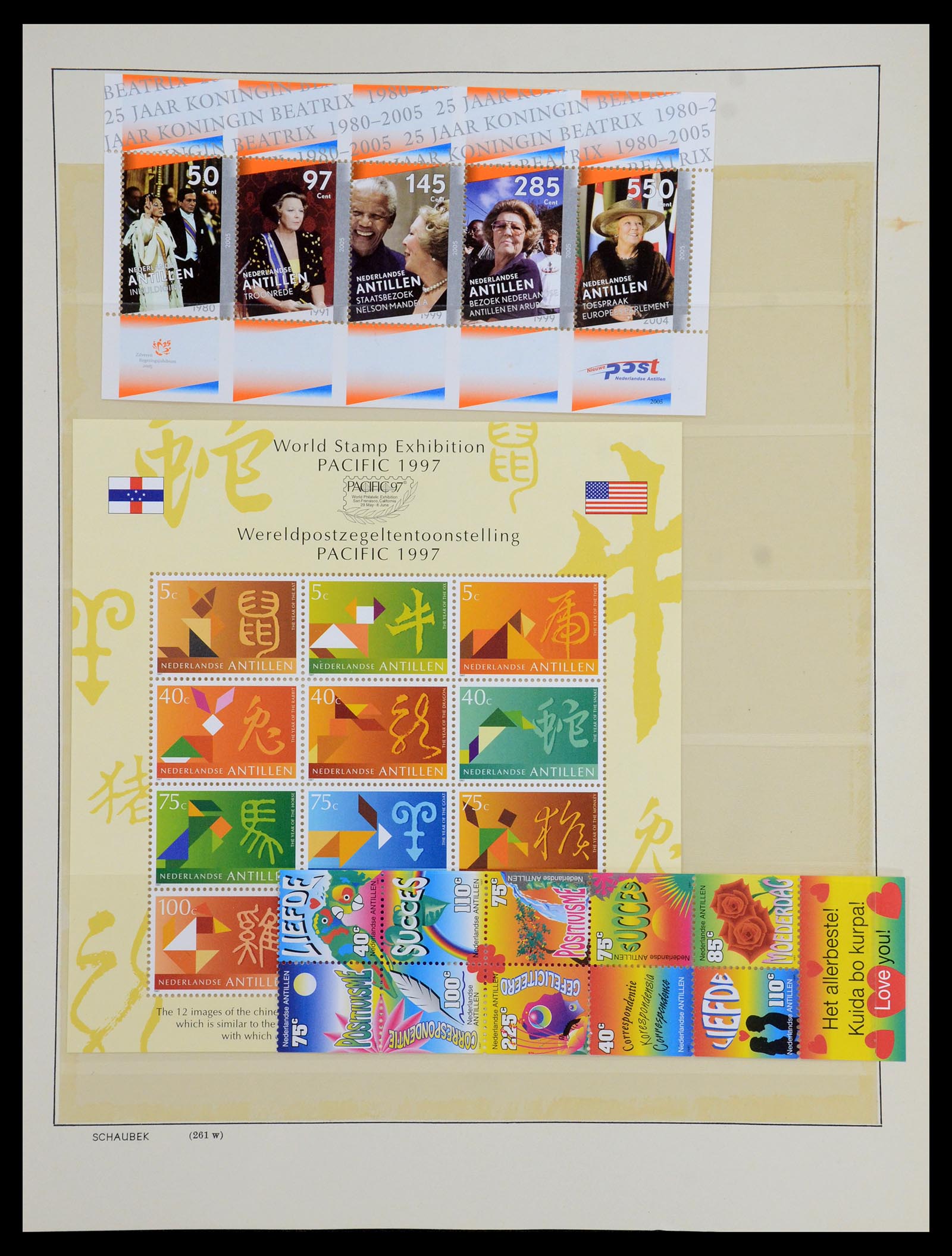 36380 156 - Postzegelverzameling 36380 Curaçao en Nederlandse Antillen 1873-1996.