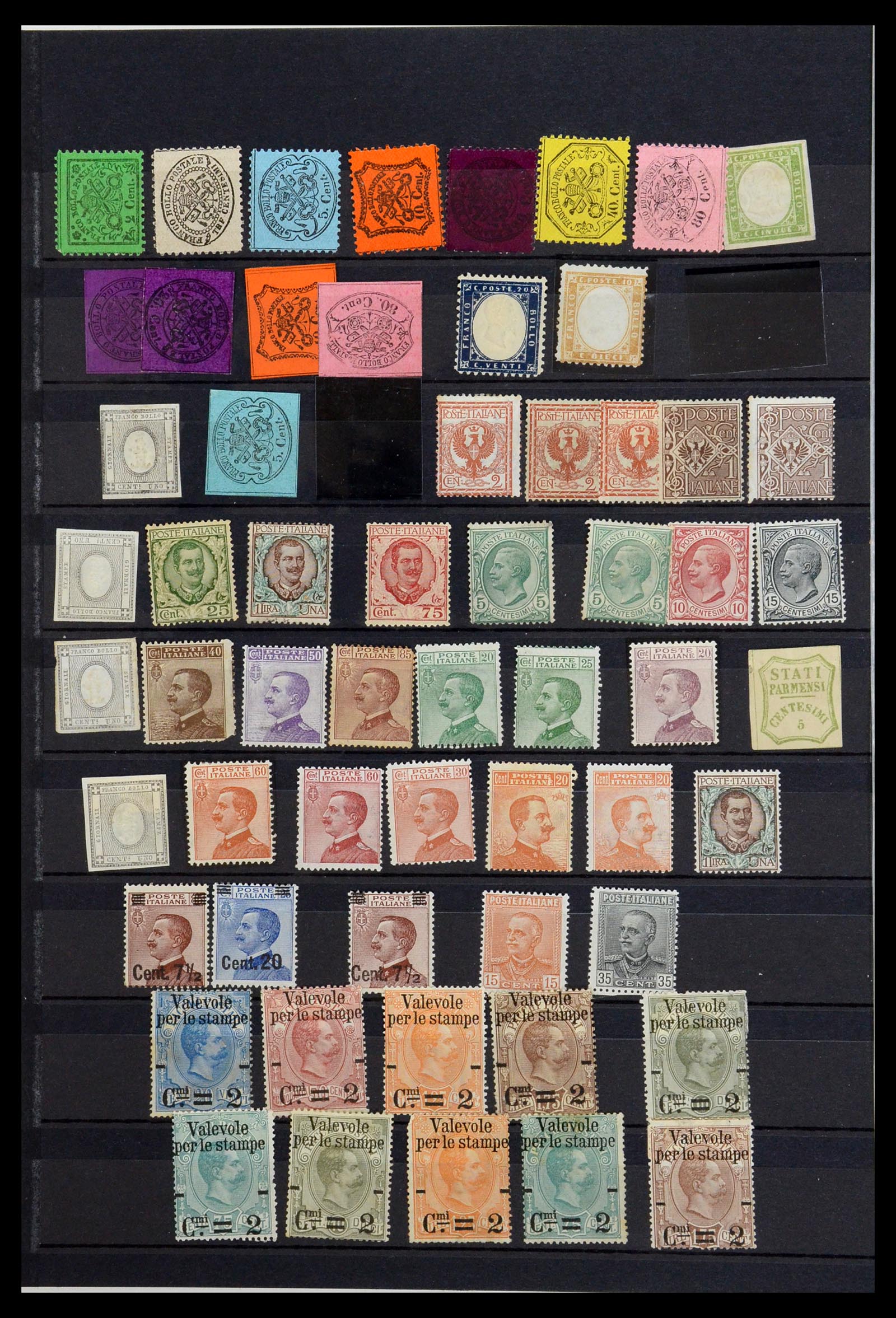 36381 002 - Postzegelverzameling 36381 Italië 1850-1955.