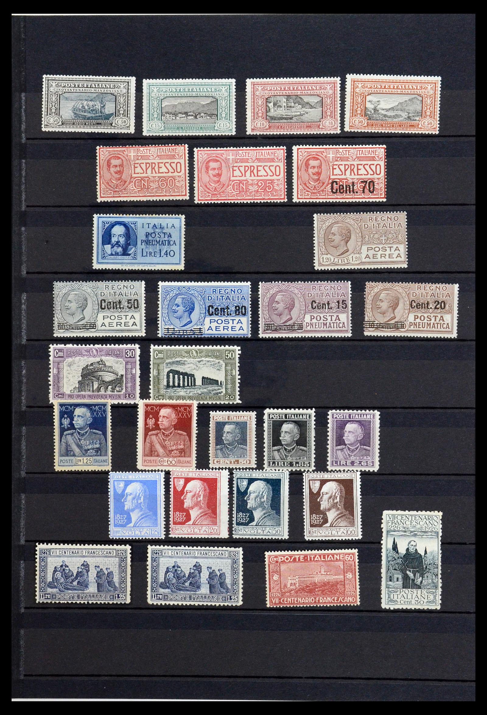 36381 004 - Postzegelverzameling 36381 Italië 1850-1955.