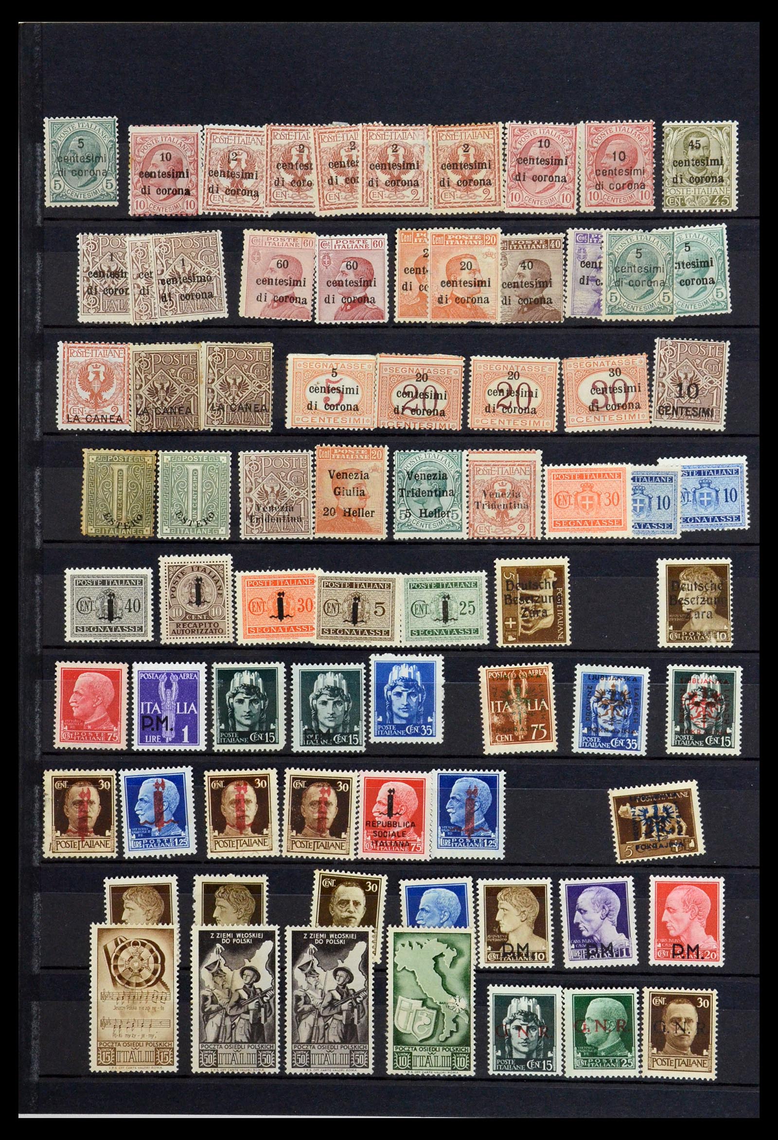 36381 006 - Postzegelverzameling 36381 Italië 1850-1955.