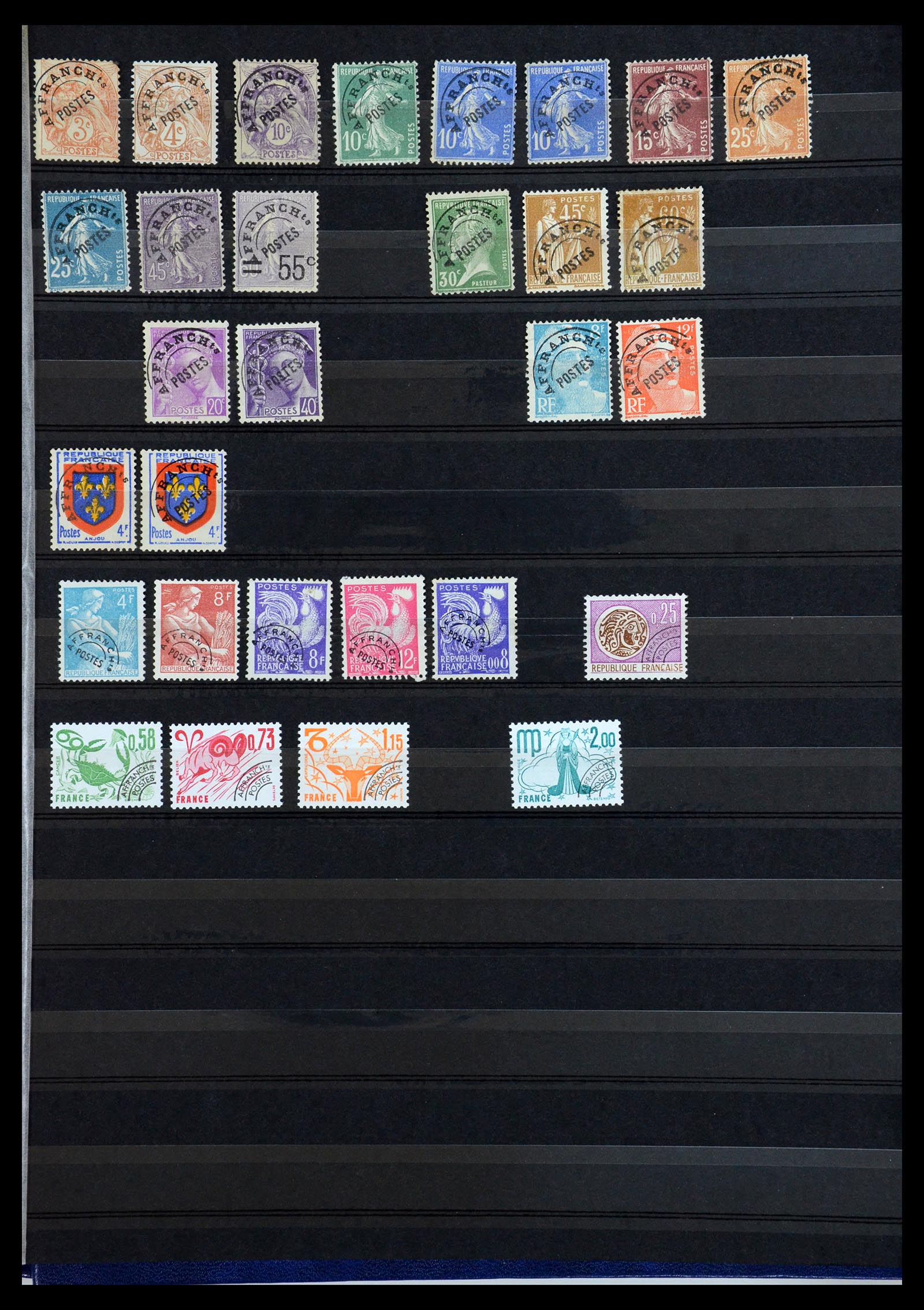 36382 034 - Postzegelverzameling 36382 USA voorafstempelingen.
