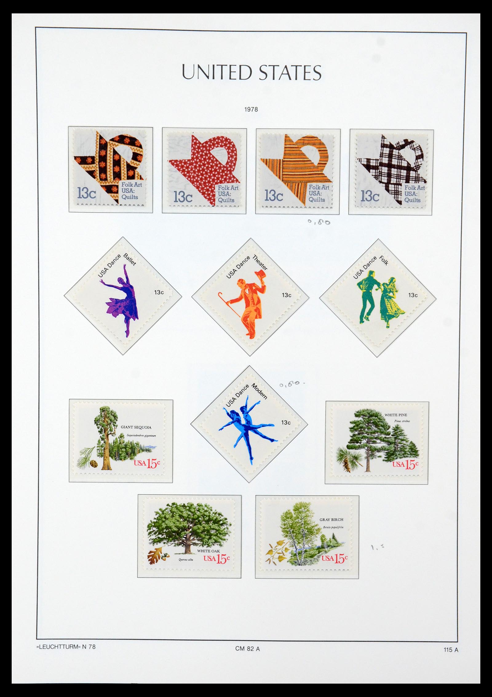 36384 006 - Stamp collection 36384 USA 1851-1976.
