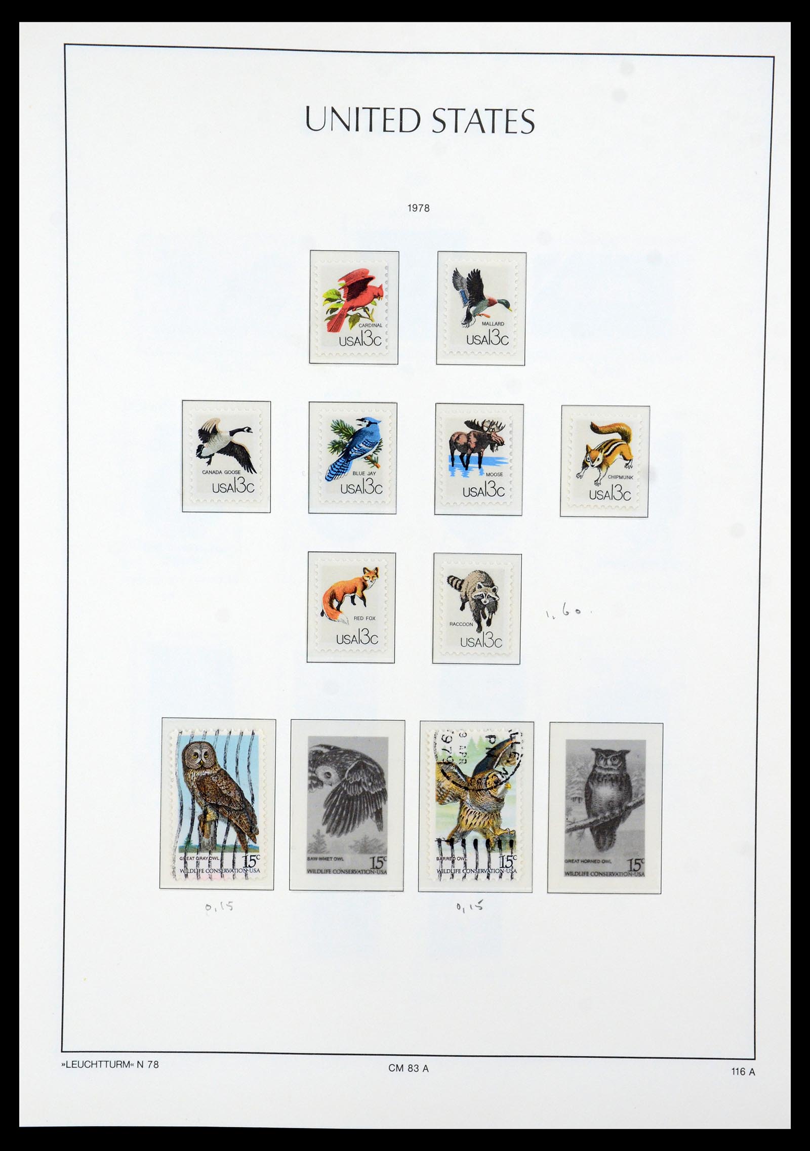 36384 008 - Postzegelverzameling 36384 USA 1851-1976.