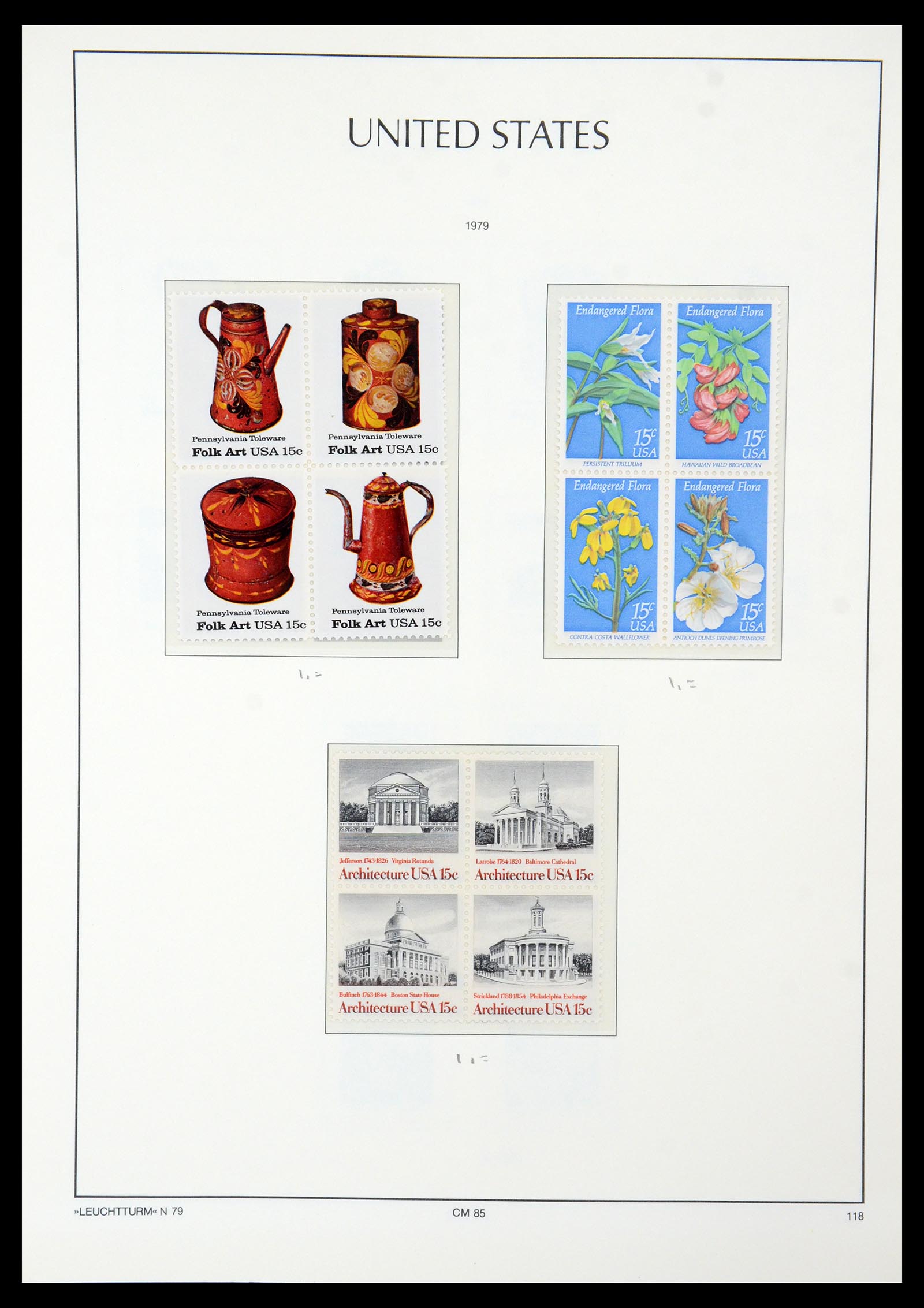 36384 010 - Postzegelverzameling 36384 USA 1851-1976.