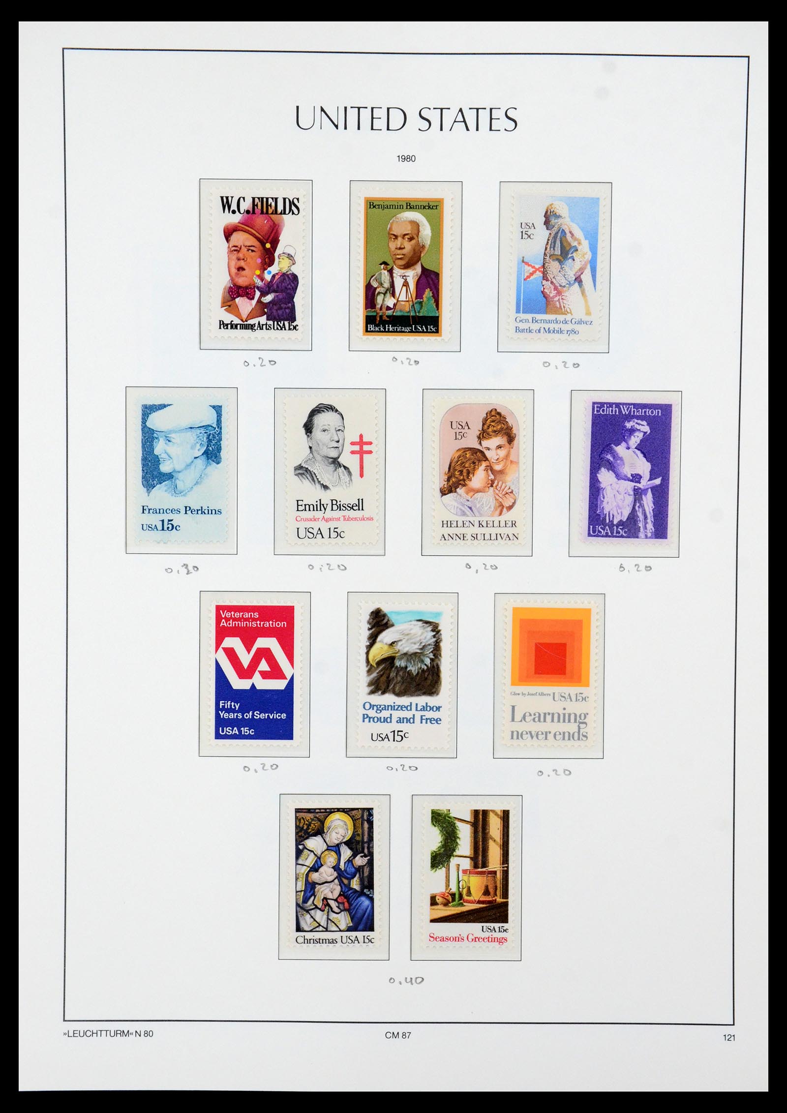 36384 015 - Stamp collection 36384 USA 1851-1976.