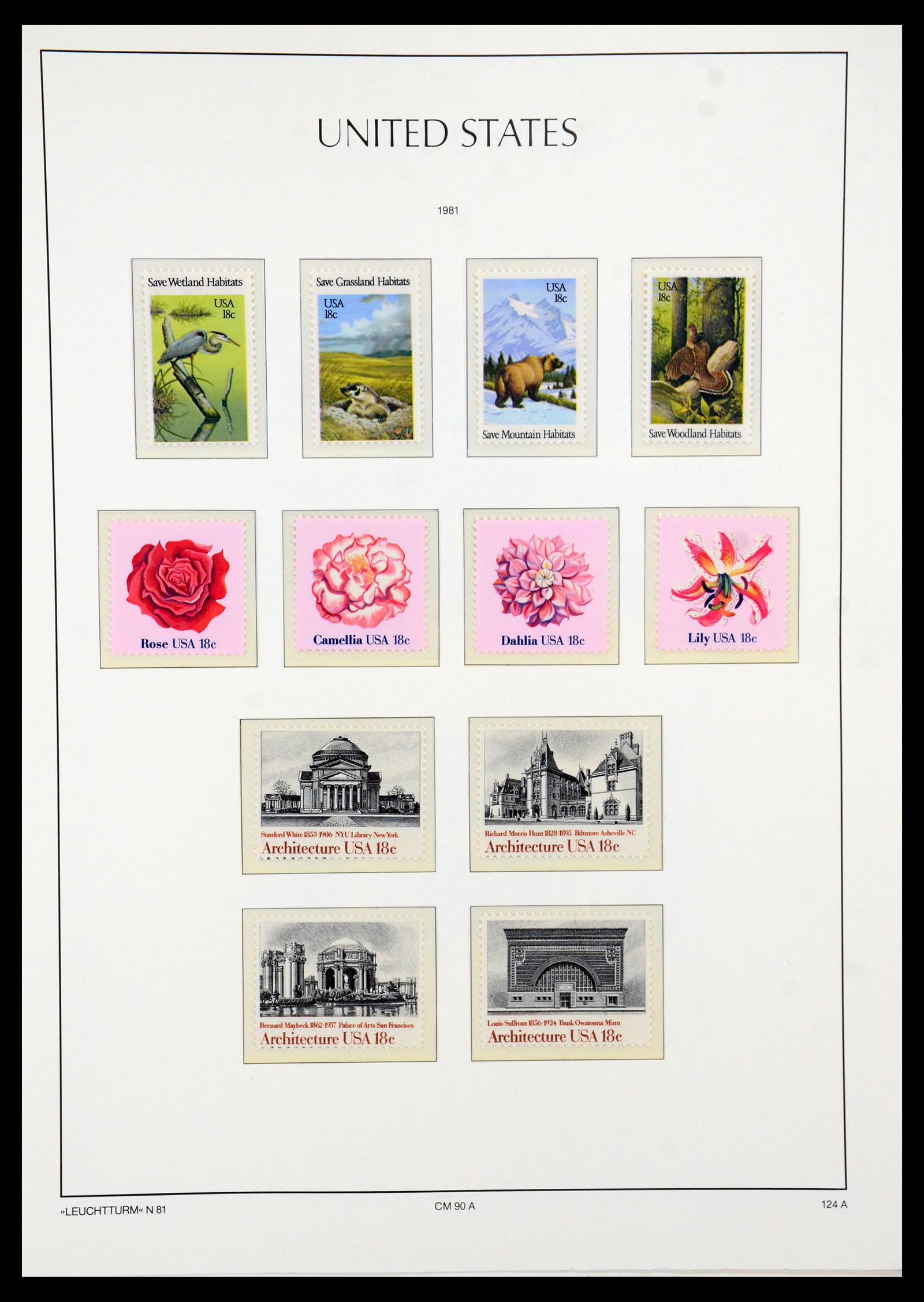 36384 020 - Stamp collection 36384 USA 1851-1976.