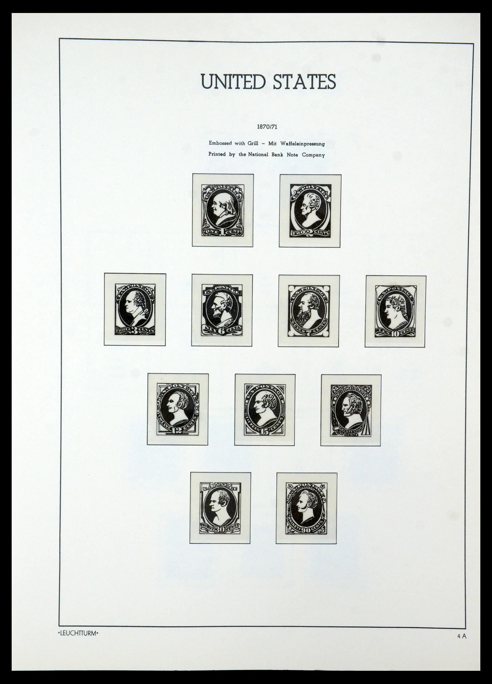 36384 042 - Stamp collection 36384 USA 1851-1976.
