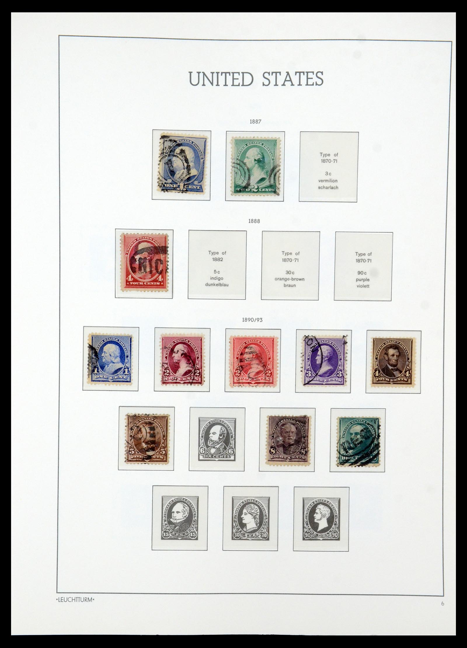 36384 044 - Stamp collection 36384 USA 1851-1976.
