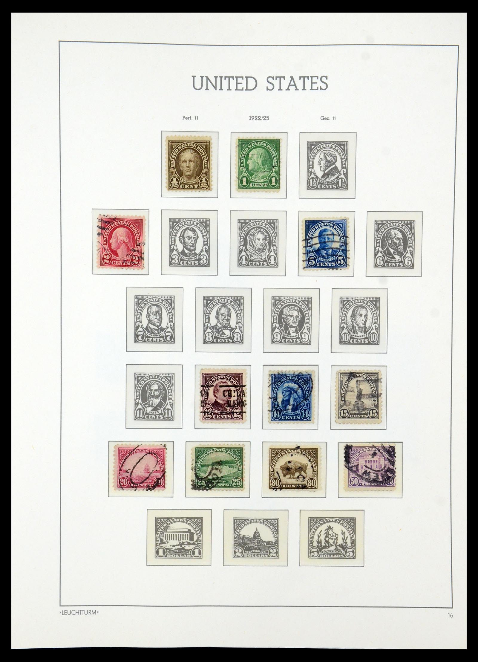 36384 054 - Stamp collection 36384 USA 1851-1976.
