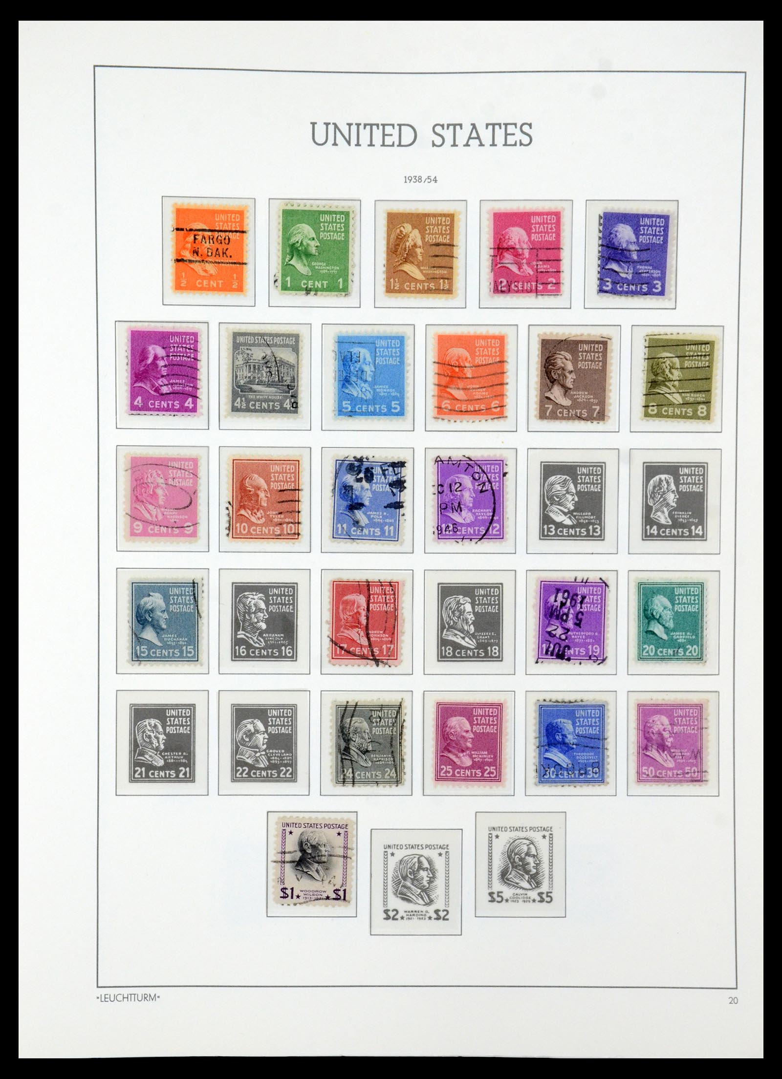 36384 058 - Stamp collection 36384 USA 1851-1976.