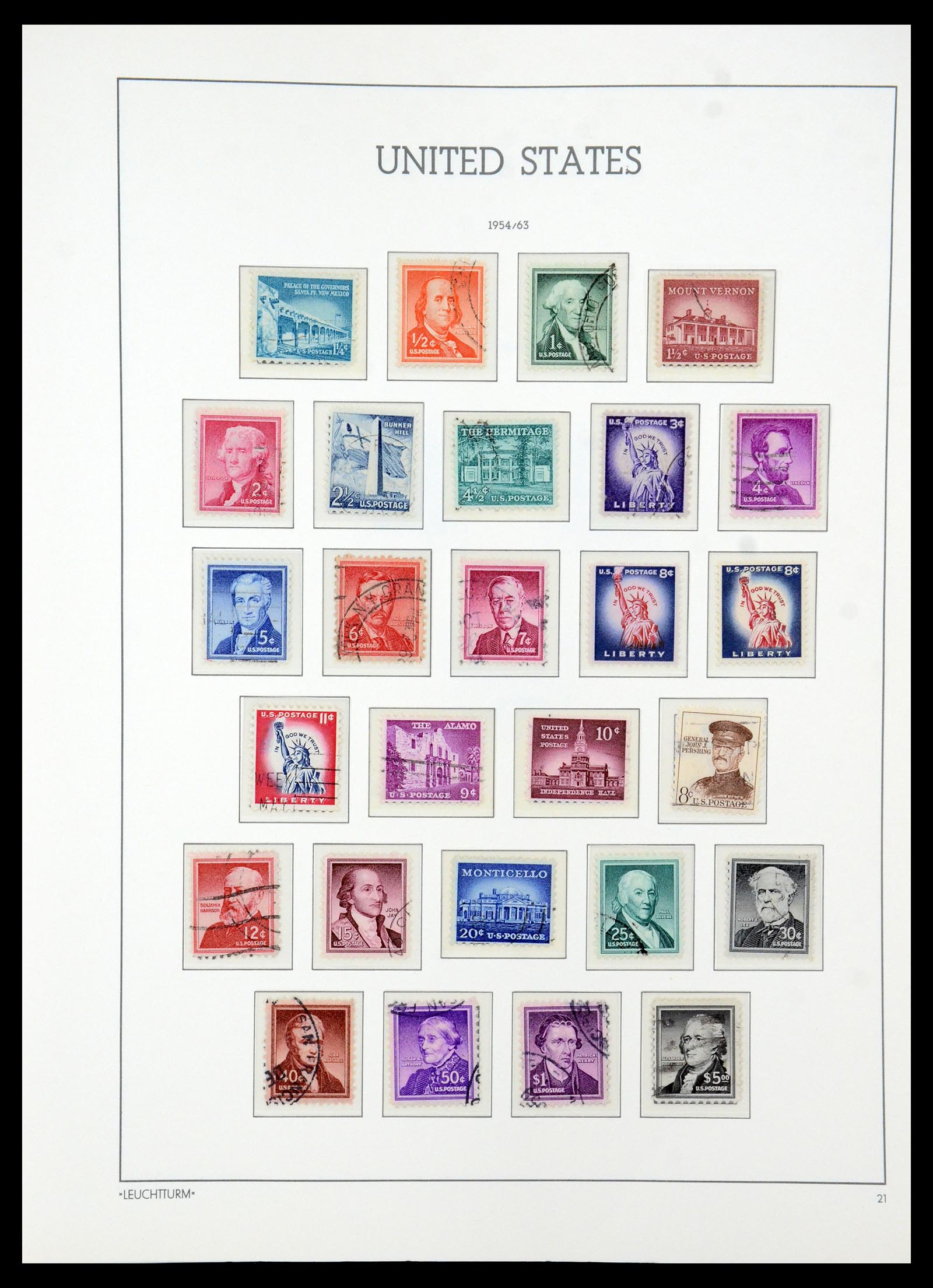 36384 059 - Postzegelverzameling 36384 USA 1851-1976.