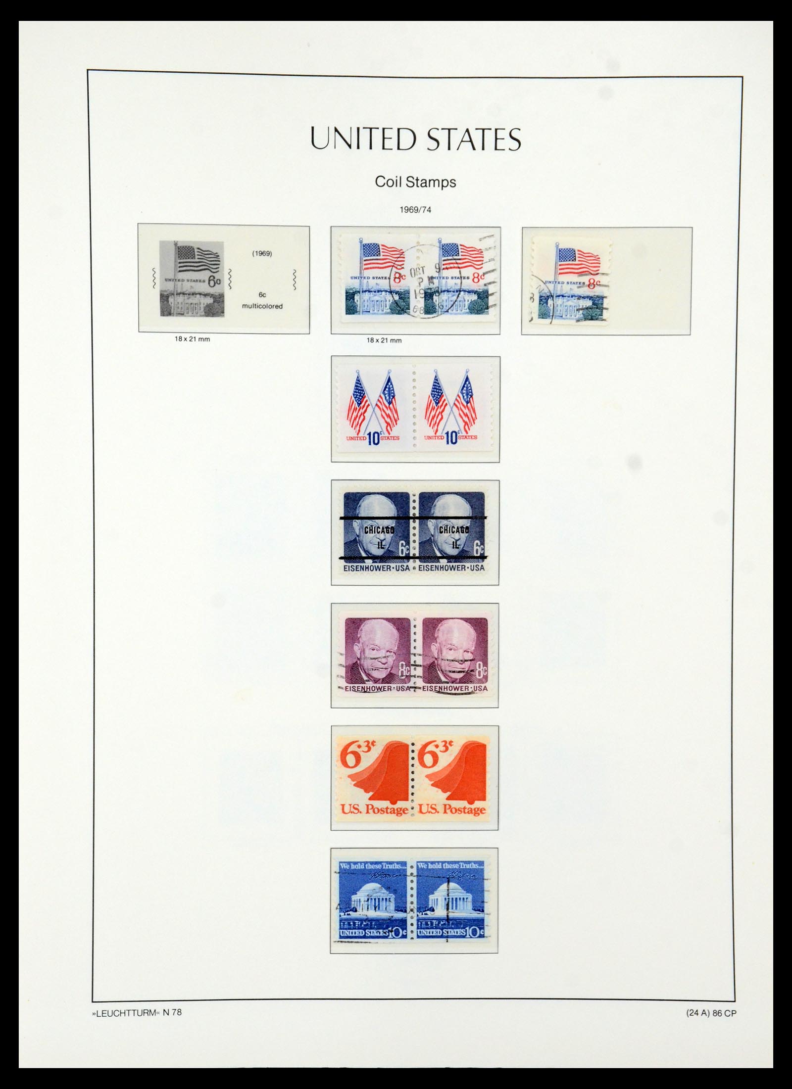 36384 065 - Postzegelverzameling 36384 USA 1851-1976.