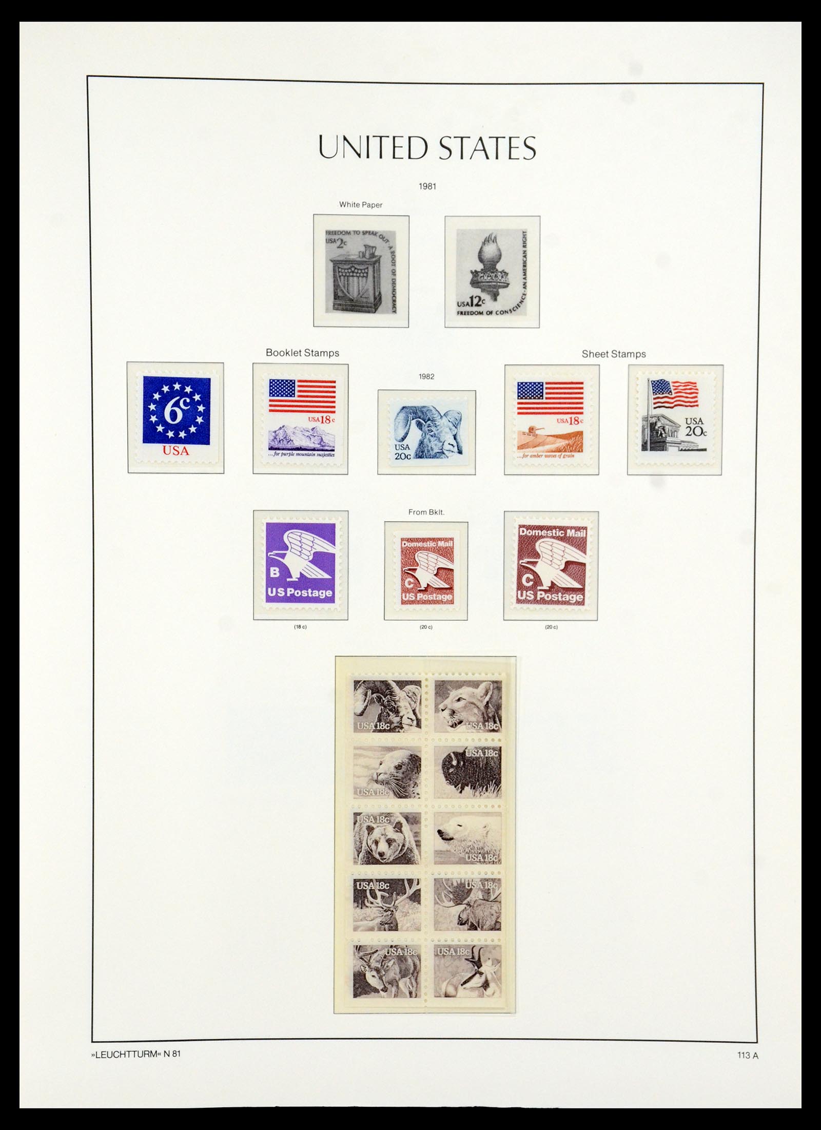 36384 071 - Postzegelverzameling 36384 USA 1851-1976.