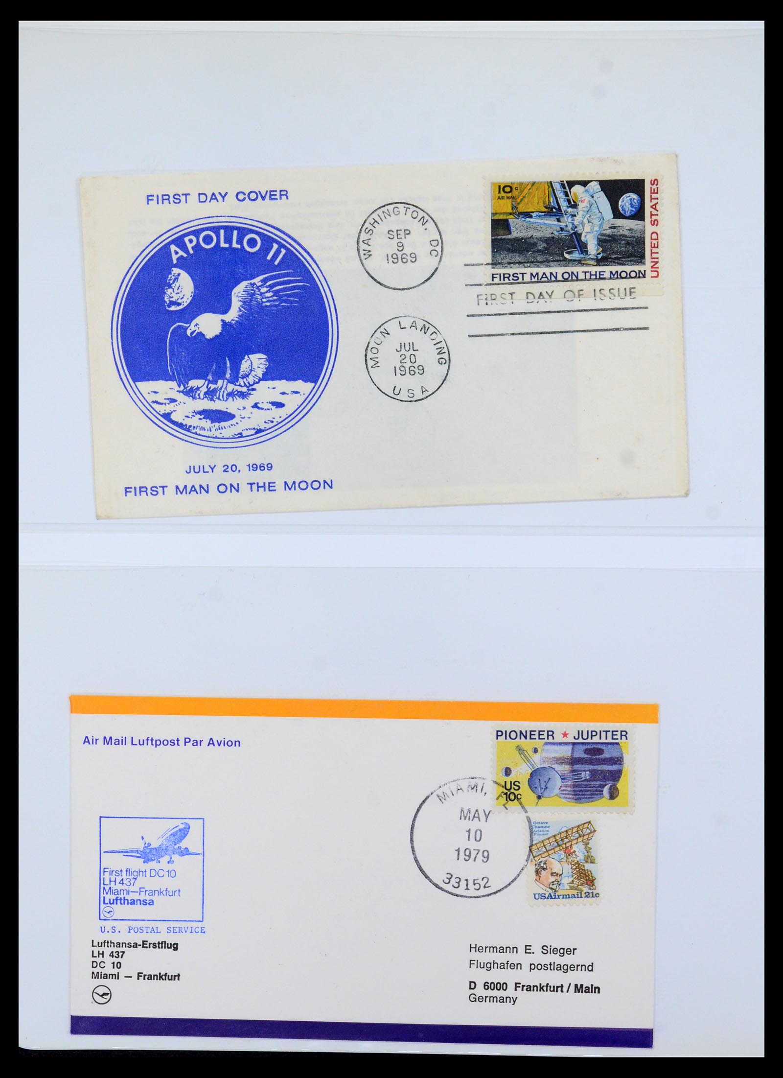 36384 074 - Postzegelverzameling 36384 USA 1851-1976.