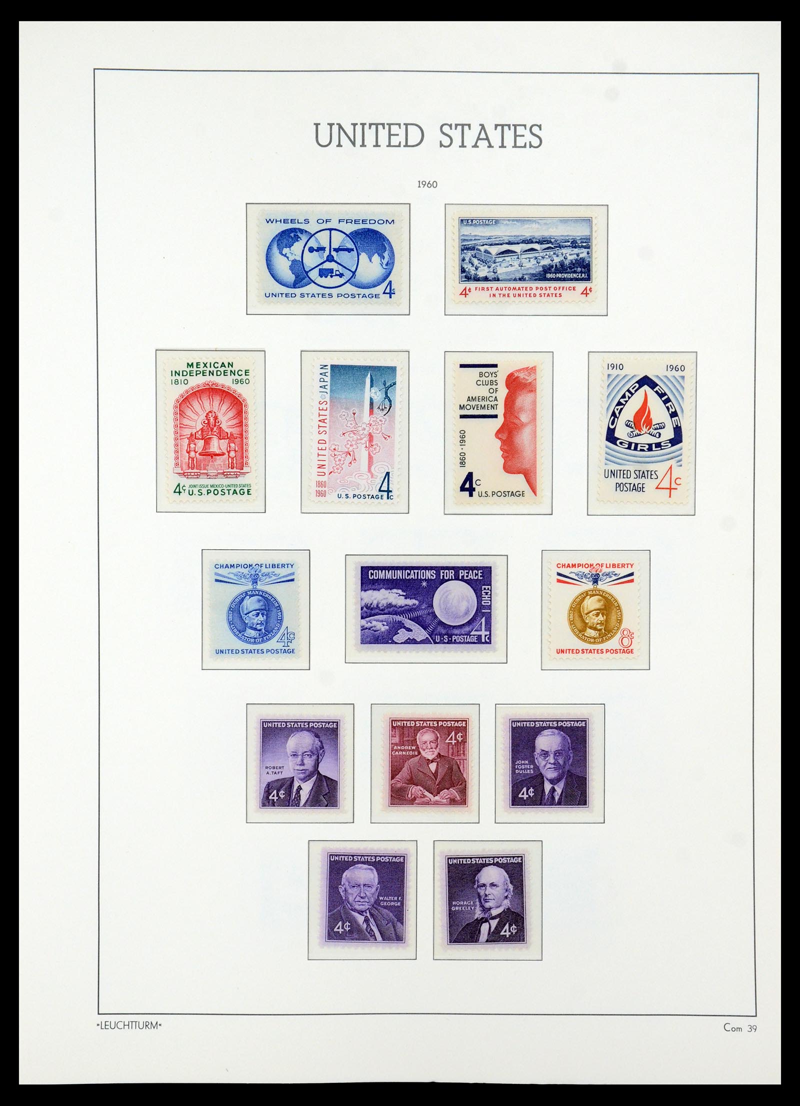 36384 123 - Postzegelverzameling 36384 USA 1851-1976.