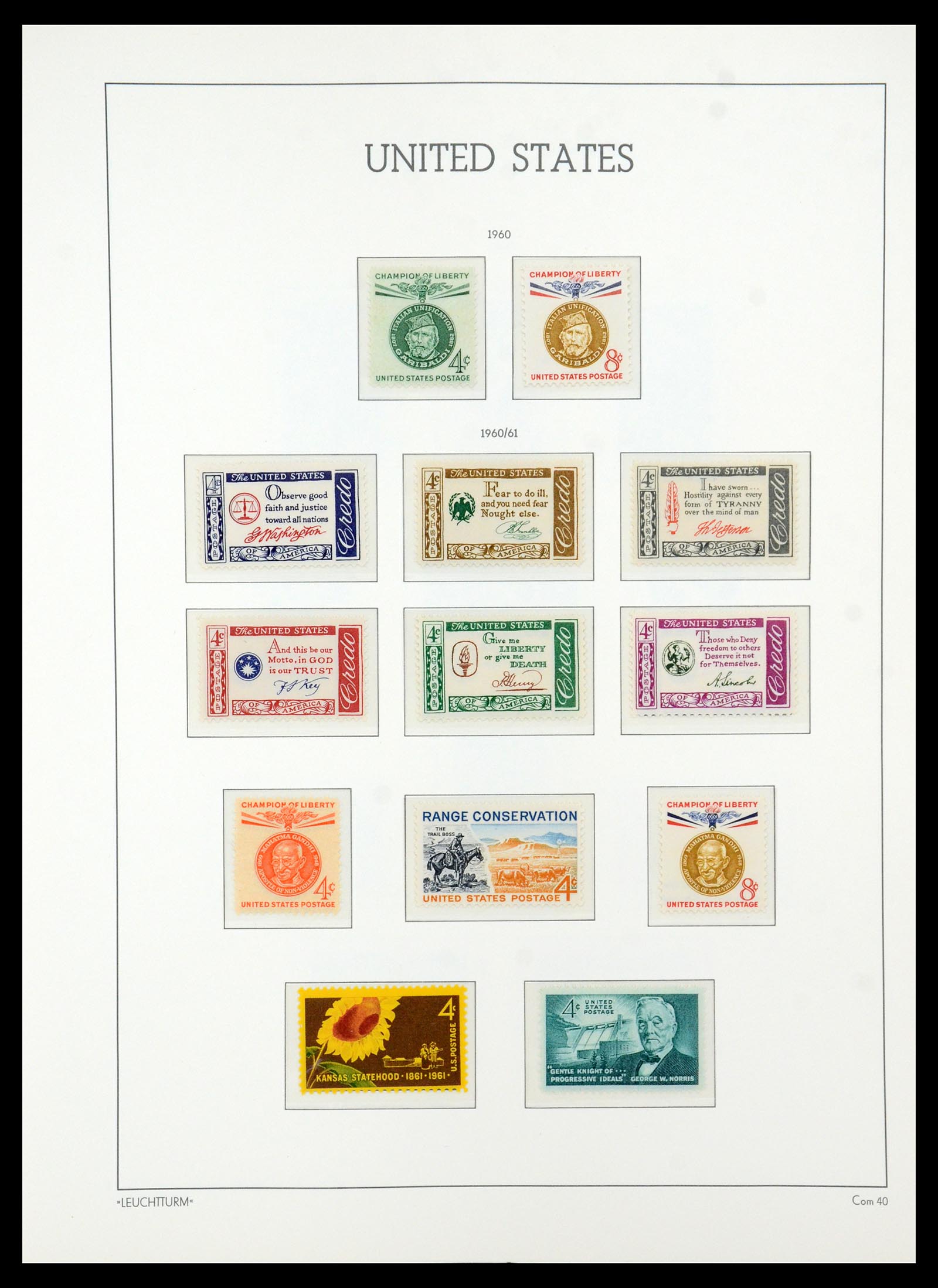 36384 124 - Postzegelverzameling 36384 USA 1851-1976.