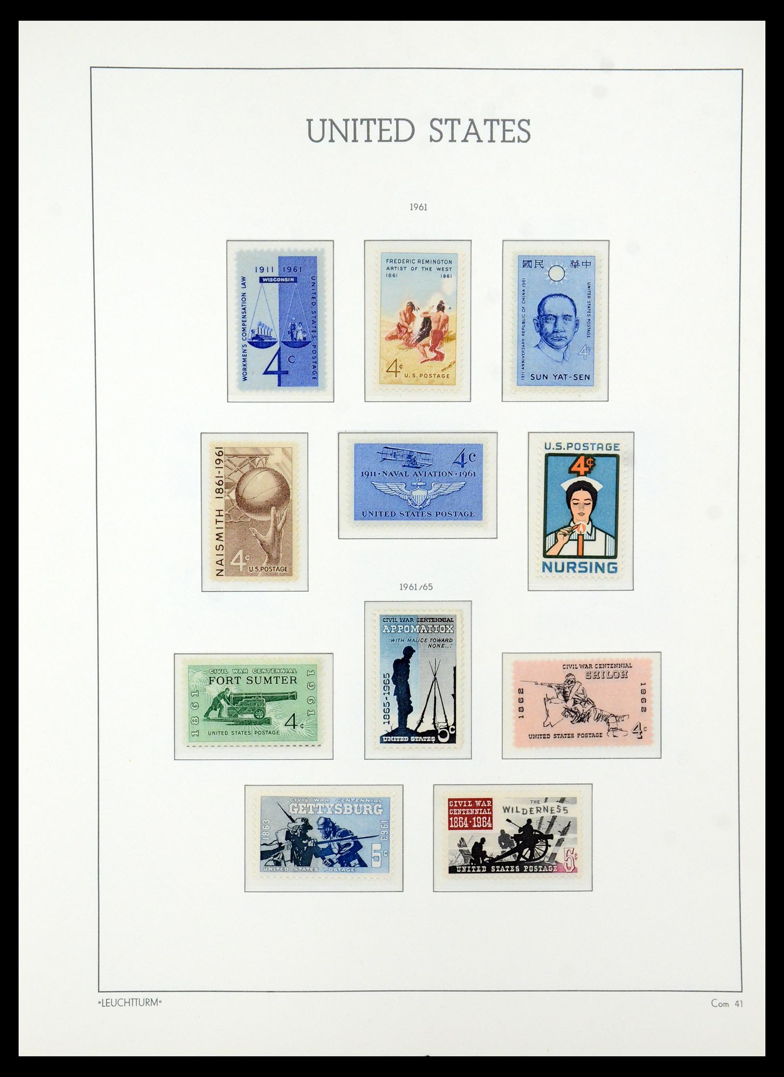 36384 125 - Postzegelverzameling 36384 USA 1851-1976.