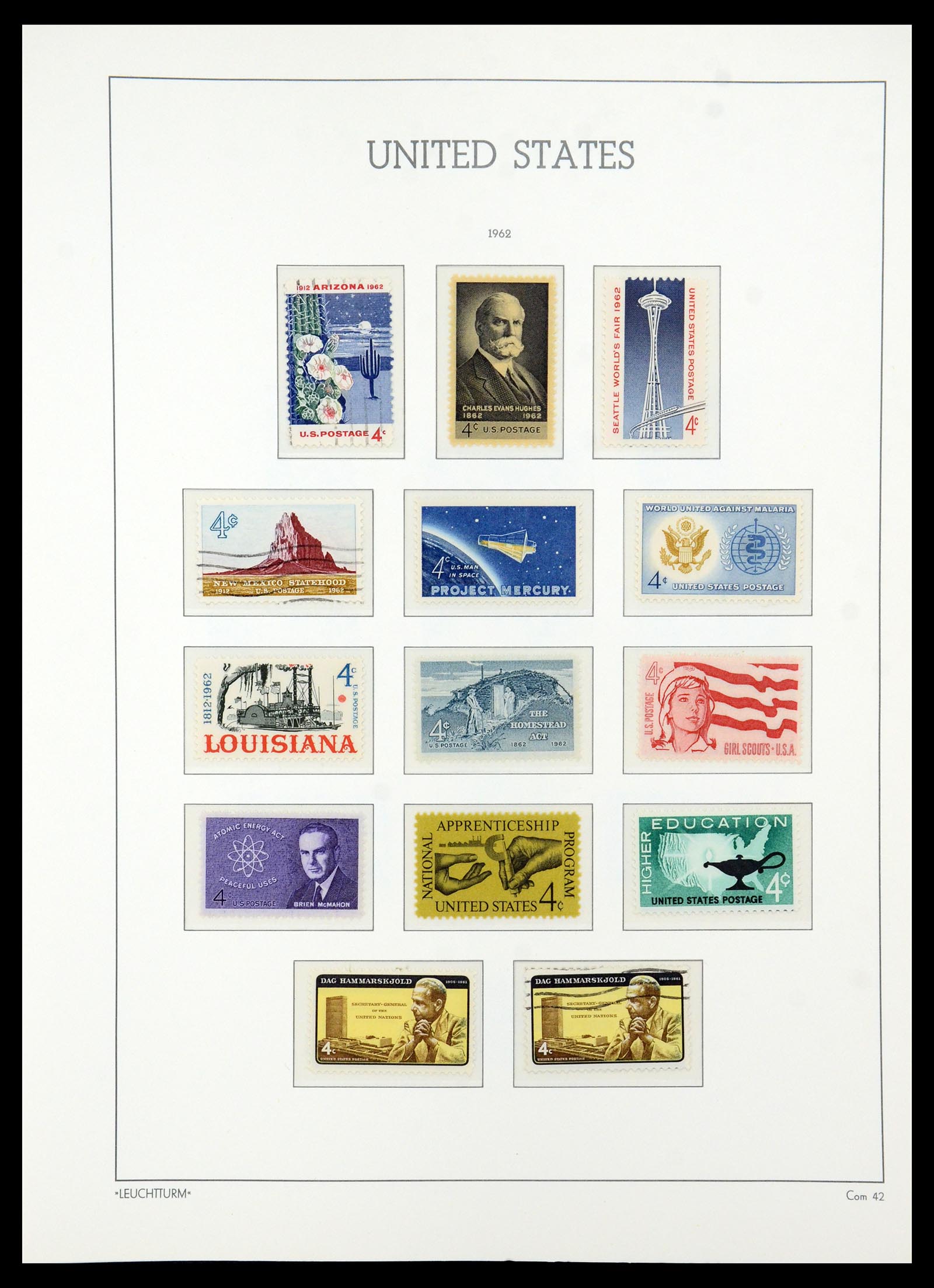 36384 126 - Postzegelverzameling 36384 USA 1851-1976.
