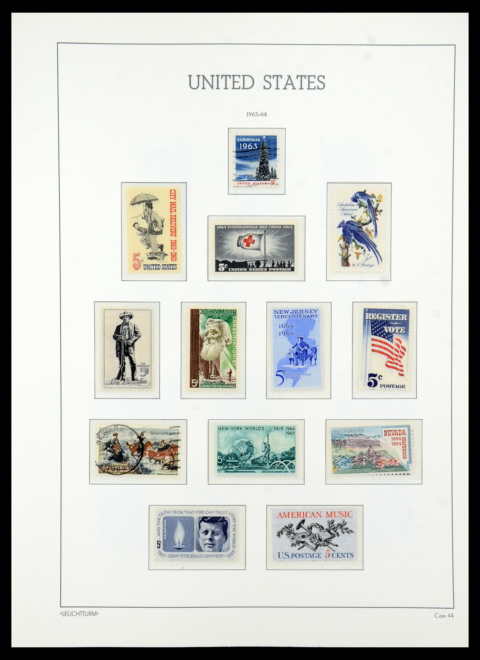 36384 128 - Postzegelverzameling 36384 USA 1851-1976.