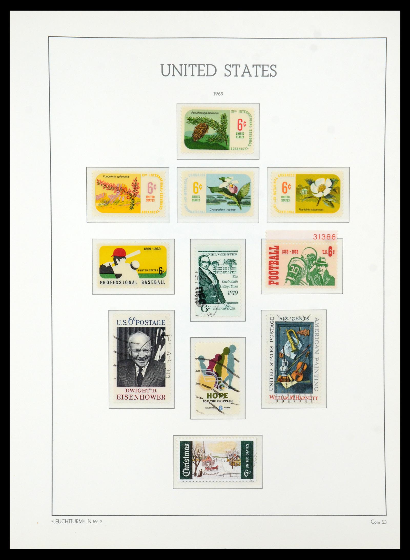 36384 138 - Postzegelverzameling 36384 USA 1851-1976.