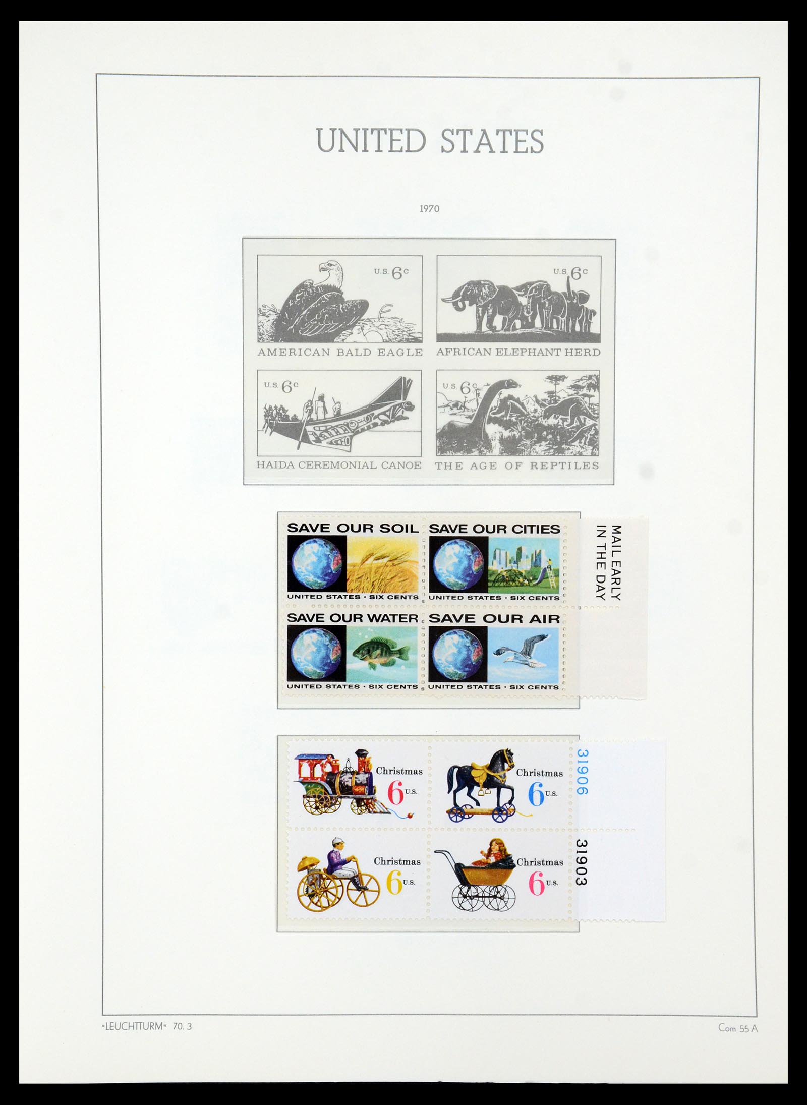 36384 142 - Postzegelverzameling 36384 USA 1851-1976.