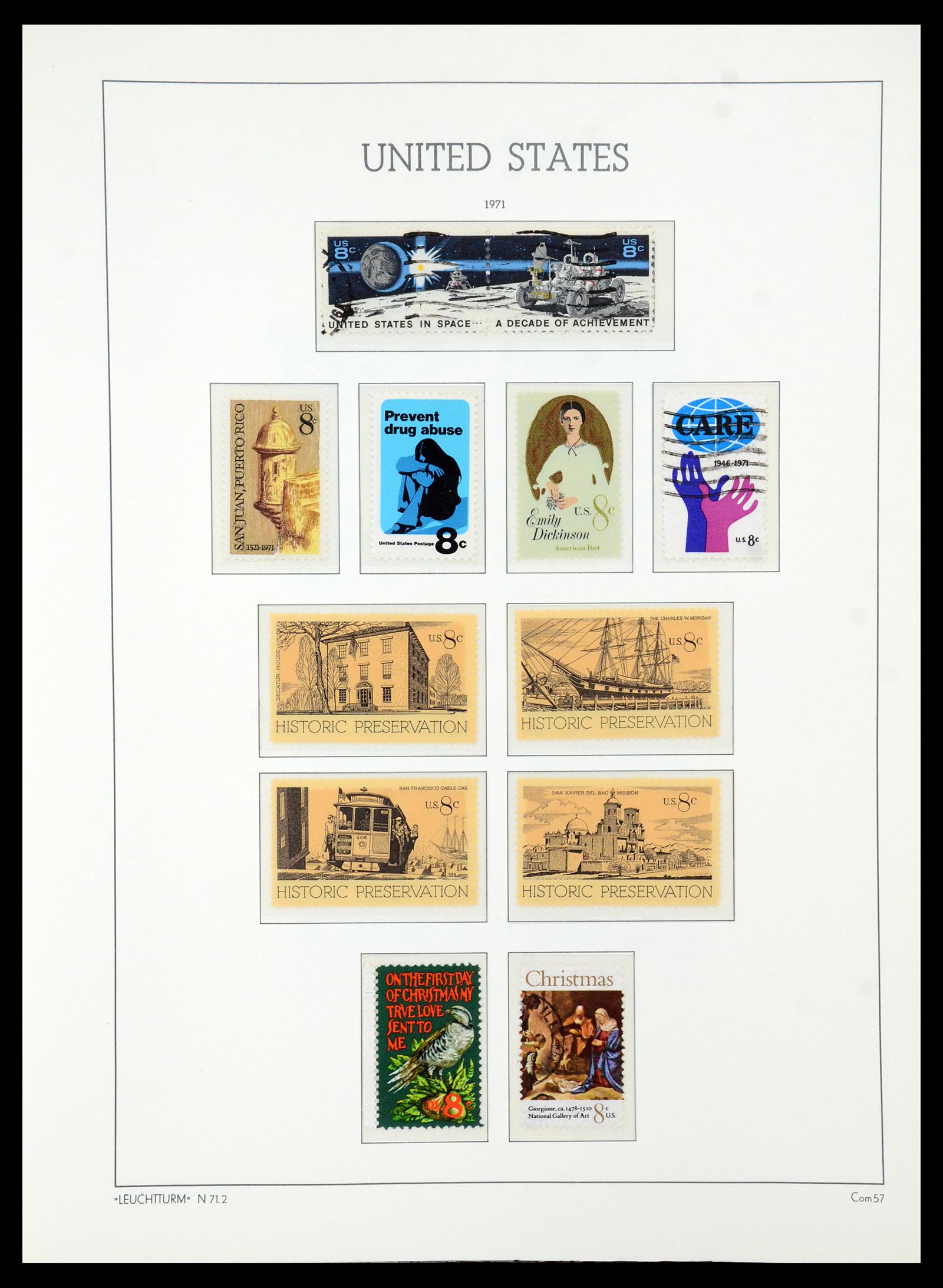 36384 144 - Postzegelverzameling 36384 USA 1851-1976.