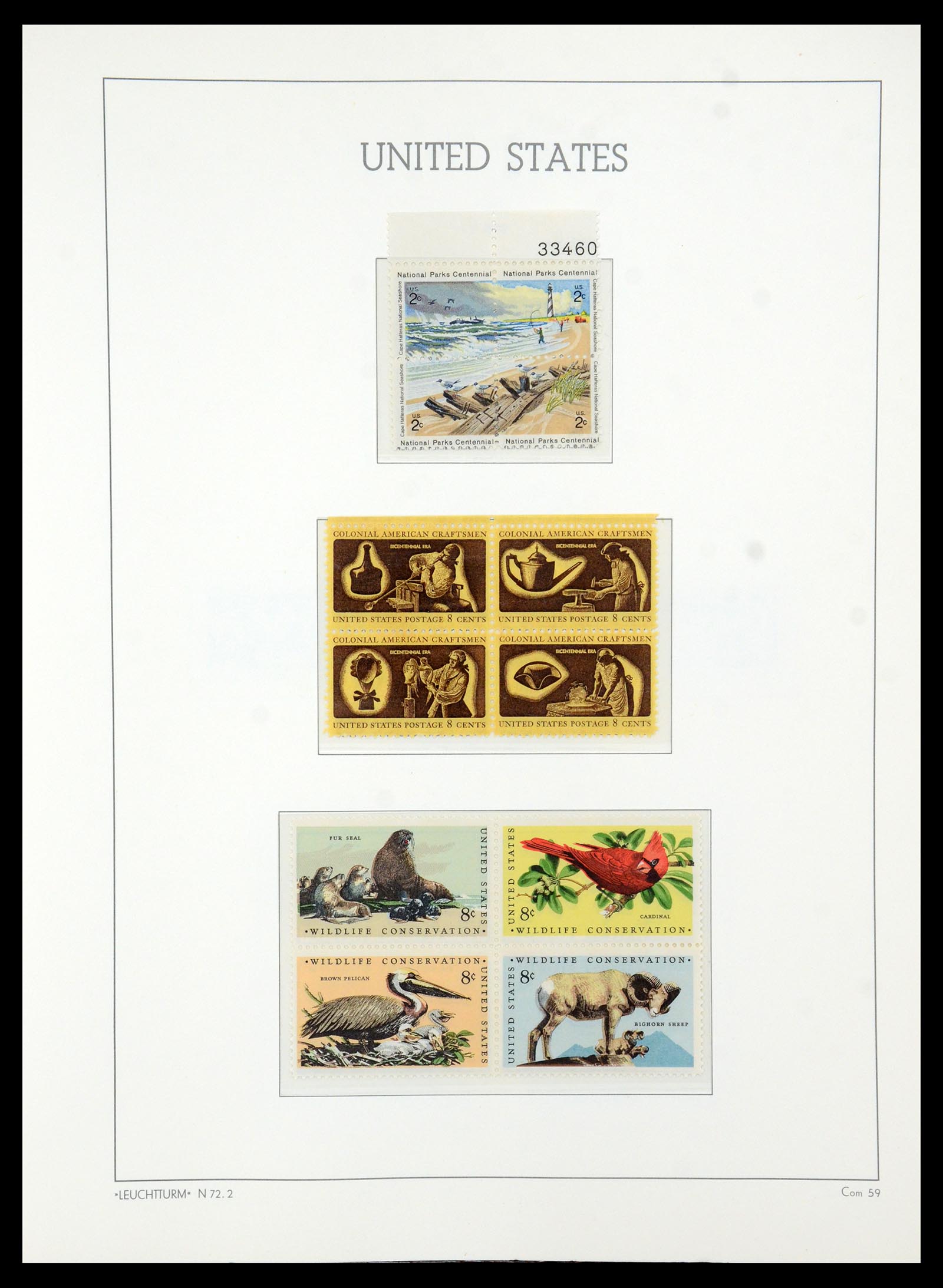 36384 147 - Postzegelverzameling 36384 USA 1851-1976.
