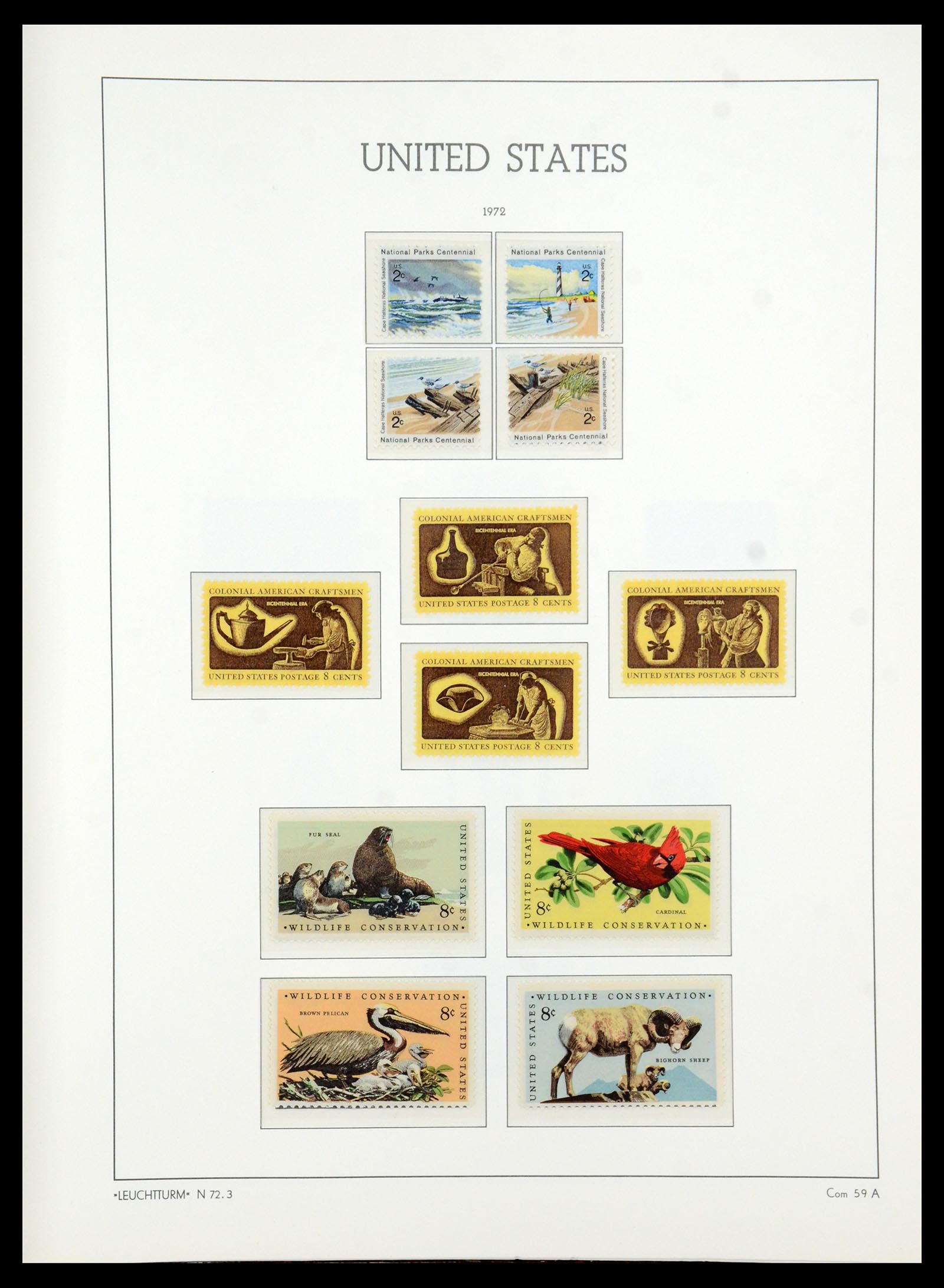 36384 148 - Postzegelverzameling 36384 USA 1851-1976.
