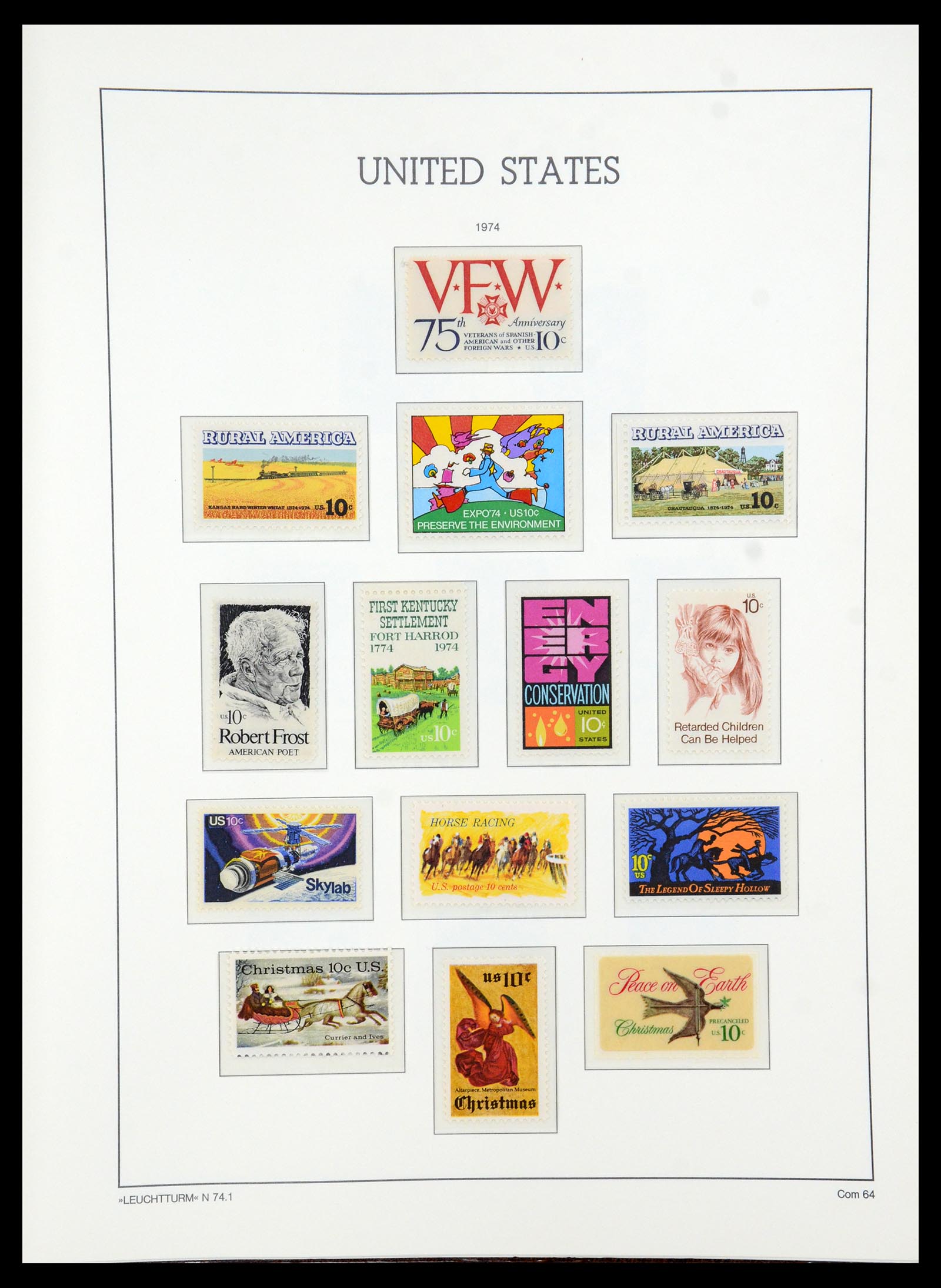 36384 154 - Postzegelverzameling 36384 USA 1851-1976.