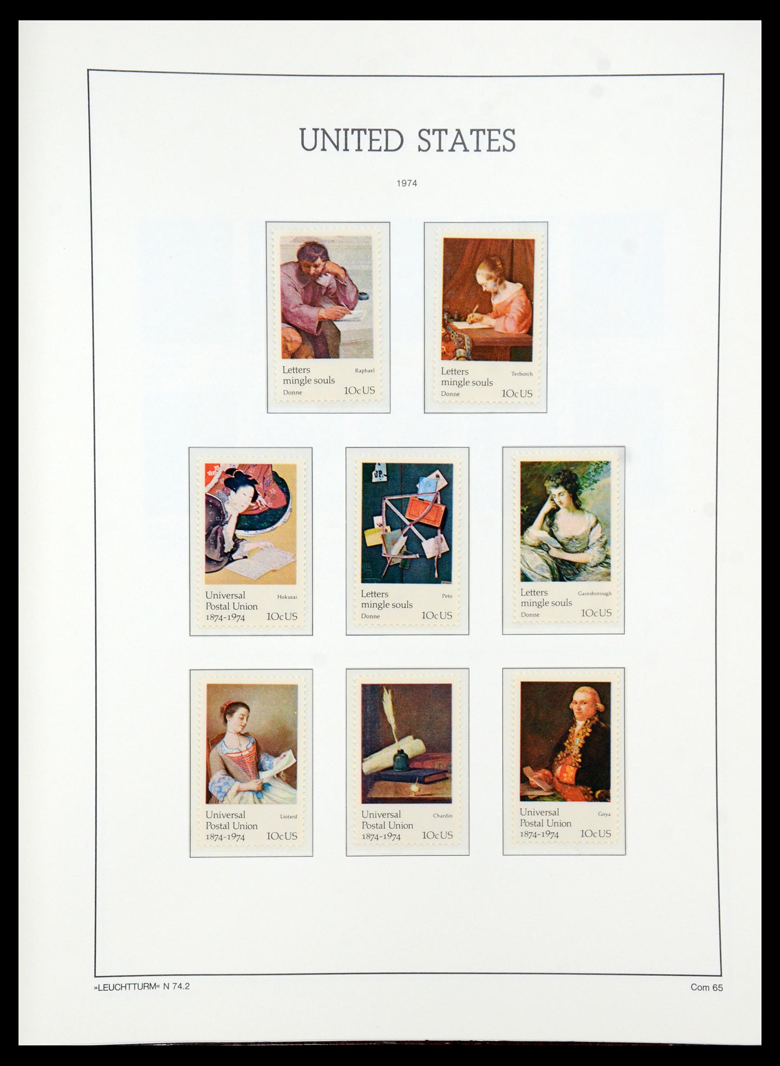 36384 155 - Postzegelverzameling 36384 USA 1851-1976.