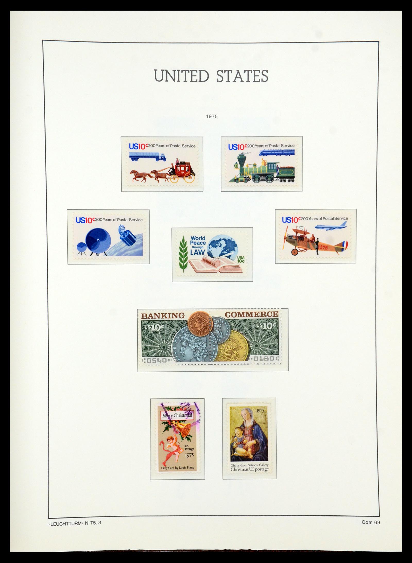 36384 161 - Stamp collection 36384 USA 1851-1976.