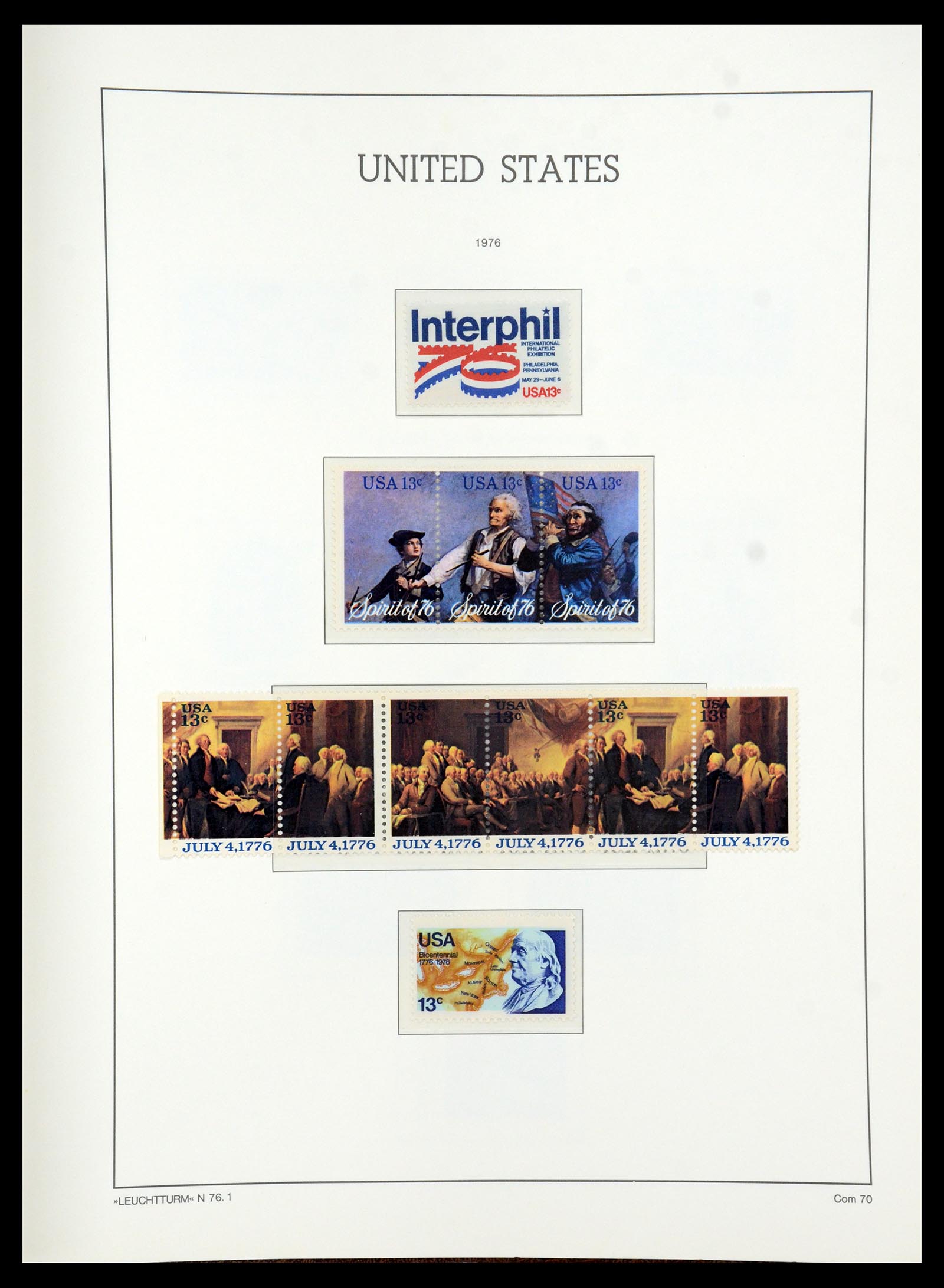 36384 163 - Stamp collection 36384 USA 1851-1976.