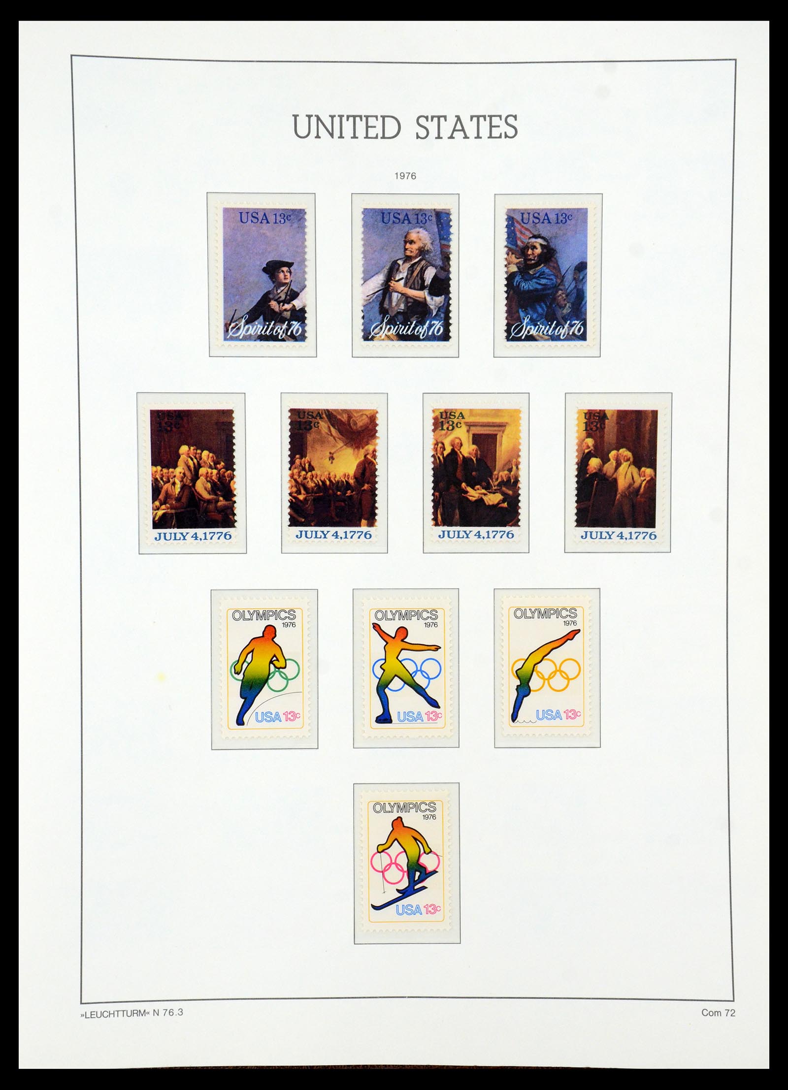 36384 165 - Stamp collection 36384 USA 1851-1976.