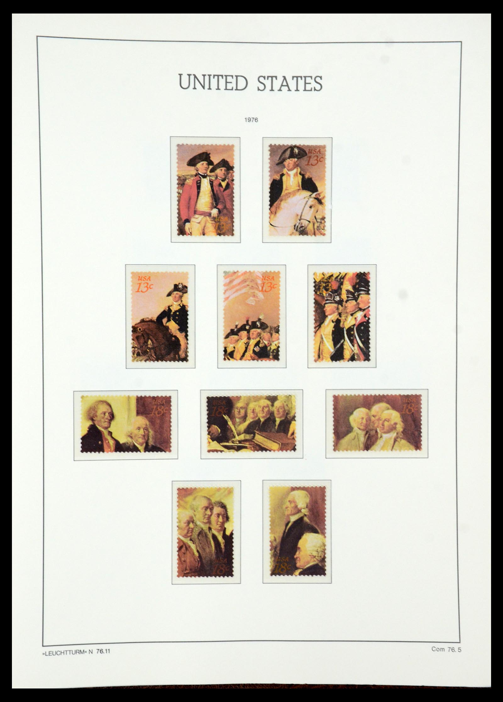 36384 172 - Stamp collection 36384 USA 1851-1976.