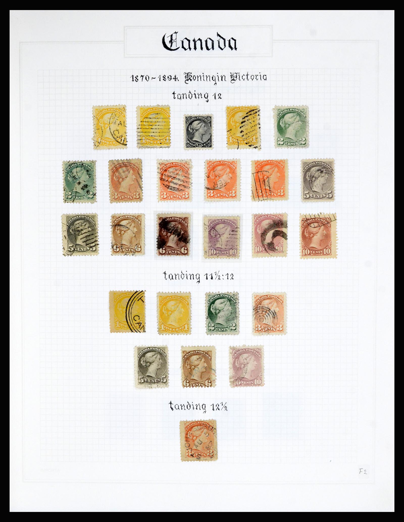 36386 002 - Postzegelverzameling 36386 Canada 1868-2000.