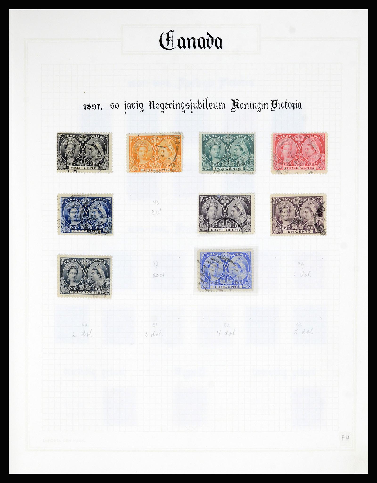 36386 004 - Postzegelverzameling 36386 Canada 1868-2000.