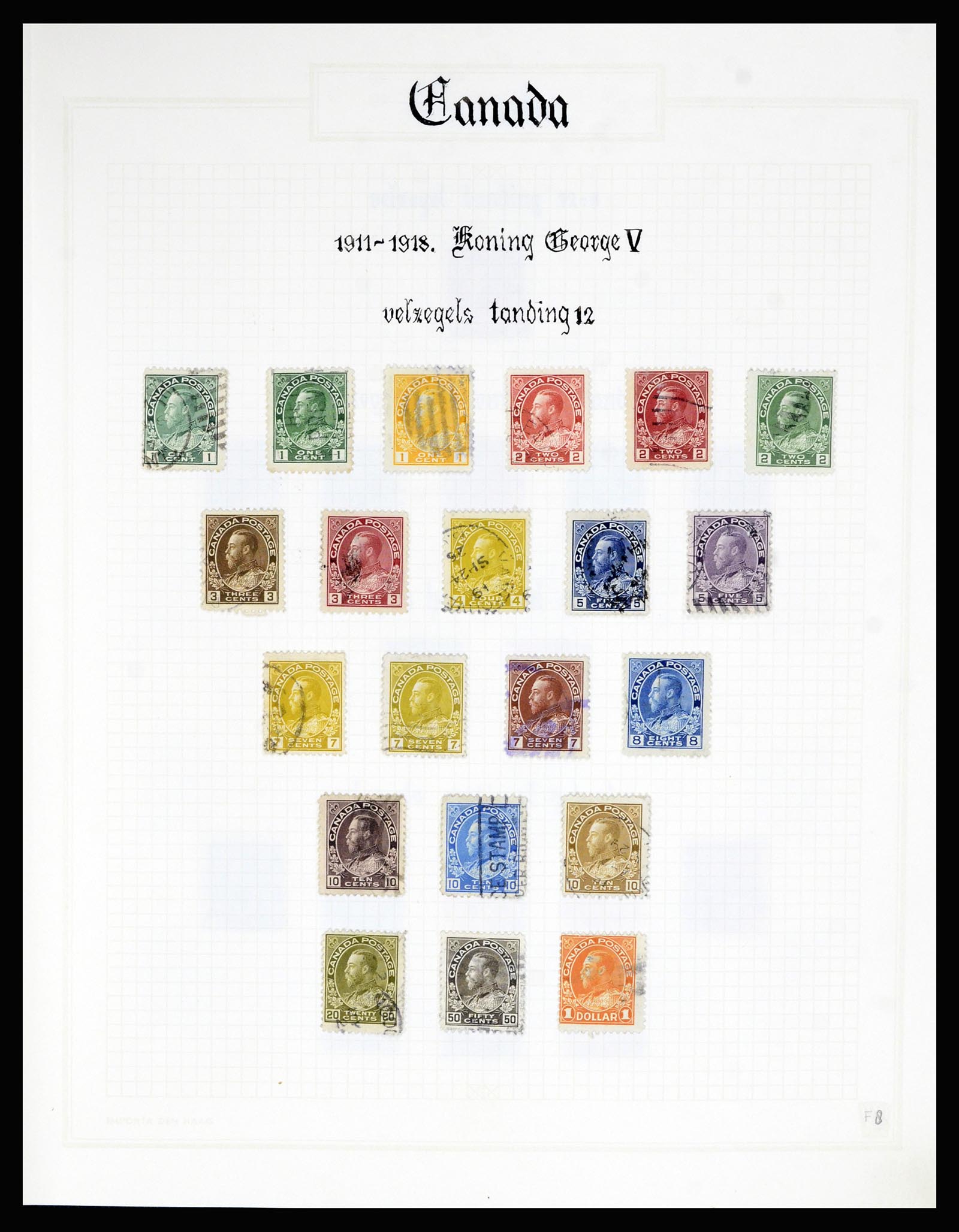 36386 008 - Postzegelverzameling 36386 Canada 1868-2000.