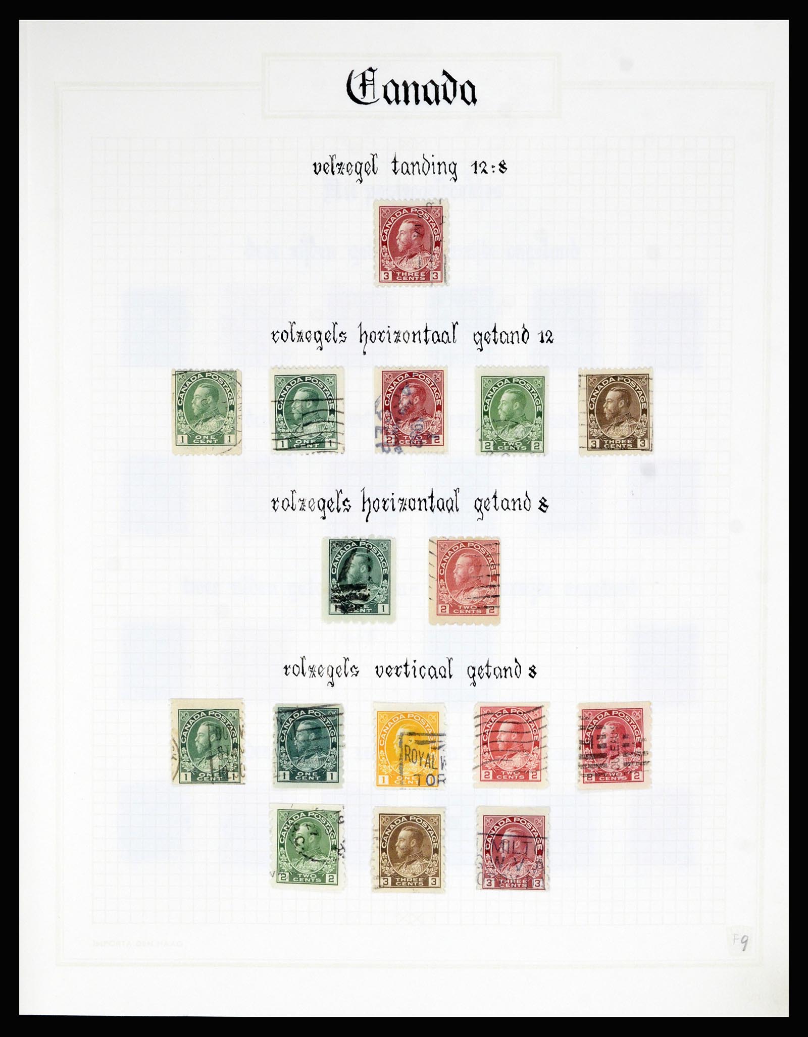 36386 009 - Postzegelverzameling 36386 Canada 1868-2000.