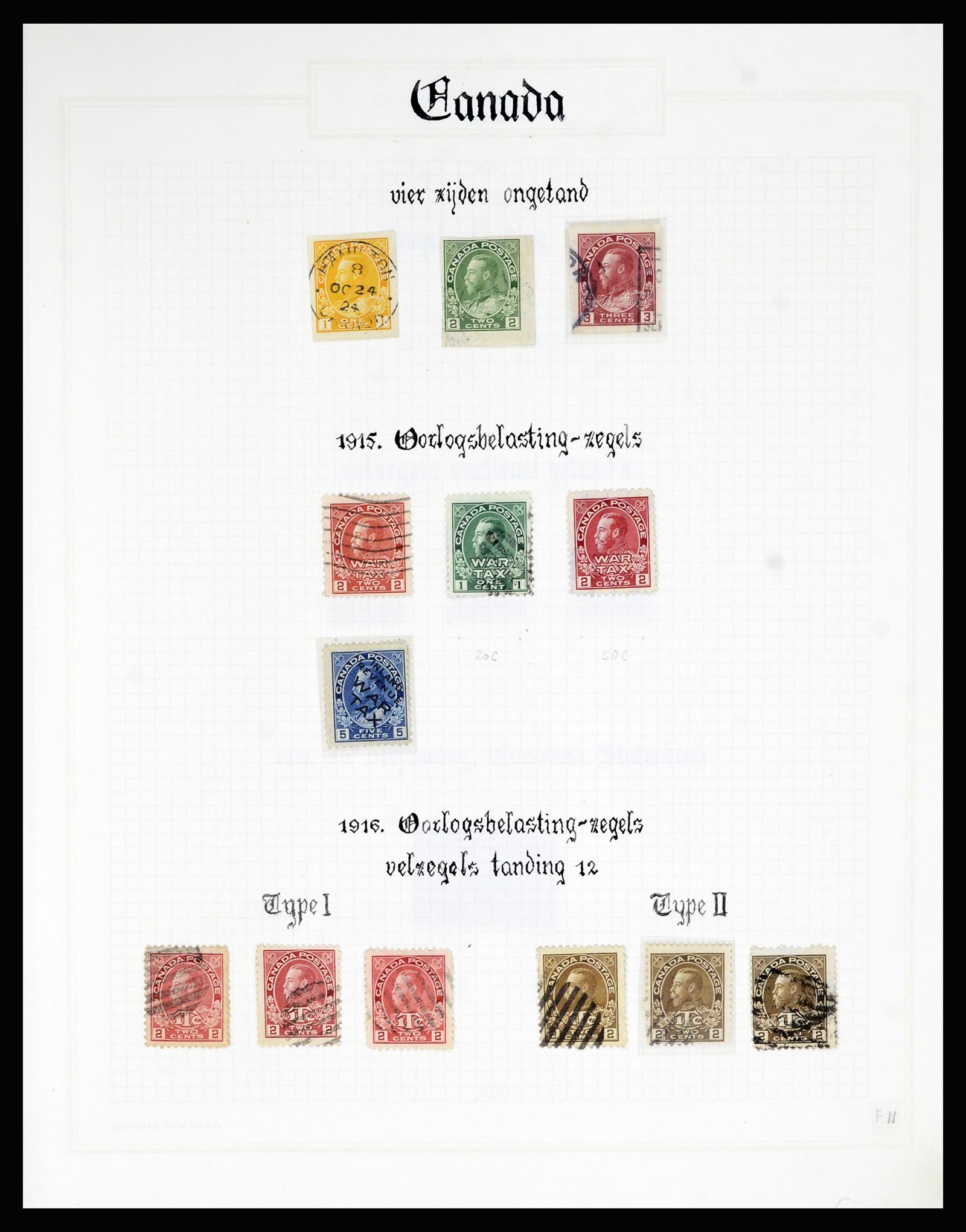 36386 011 - Postzegelverzameling 36386 Canada 1868-2000.